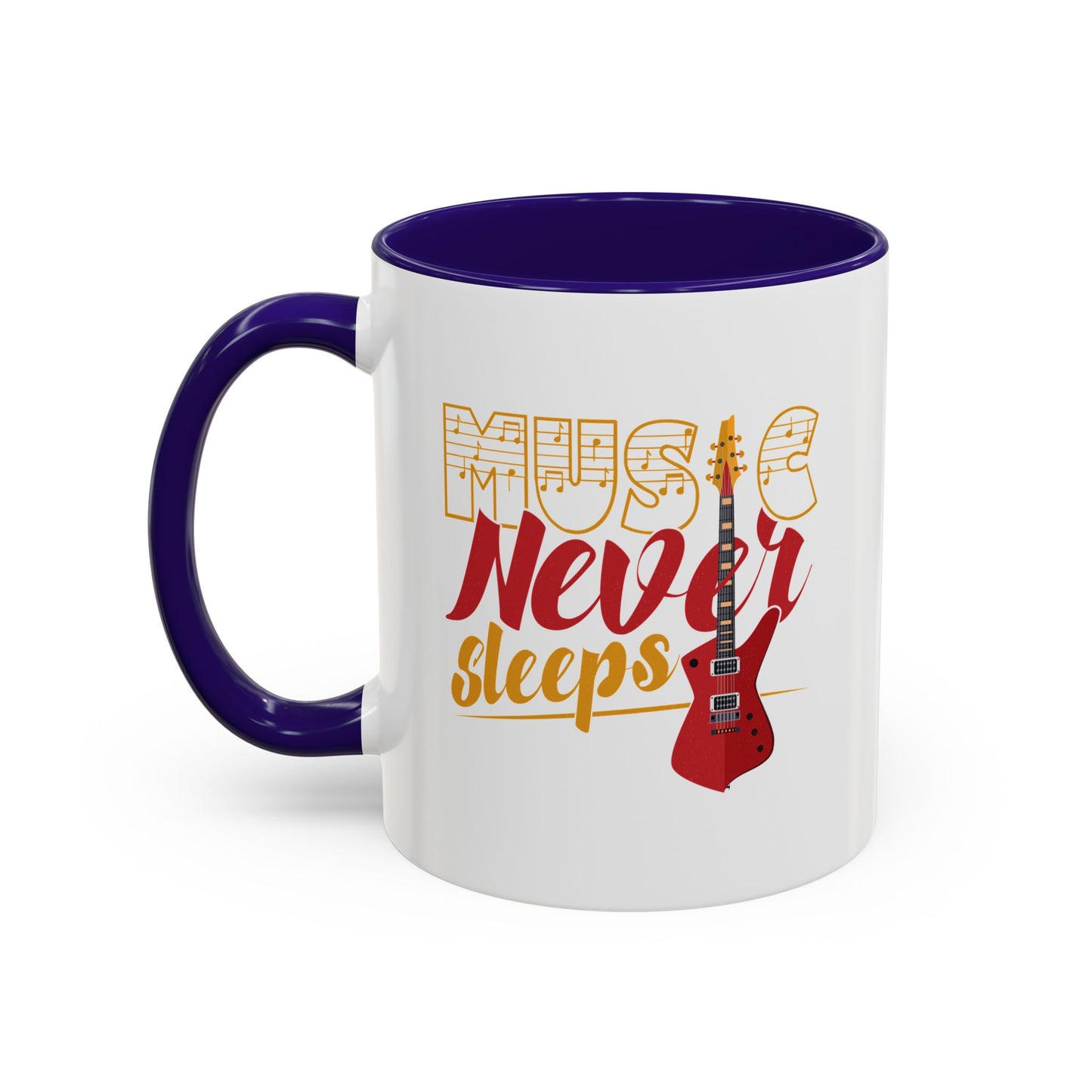 Music Never Sleeps / Colorful Mugs (11oz, 15oz)