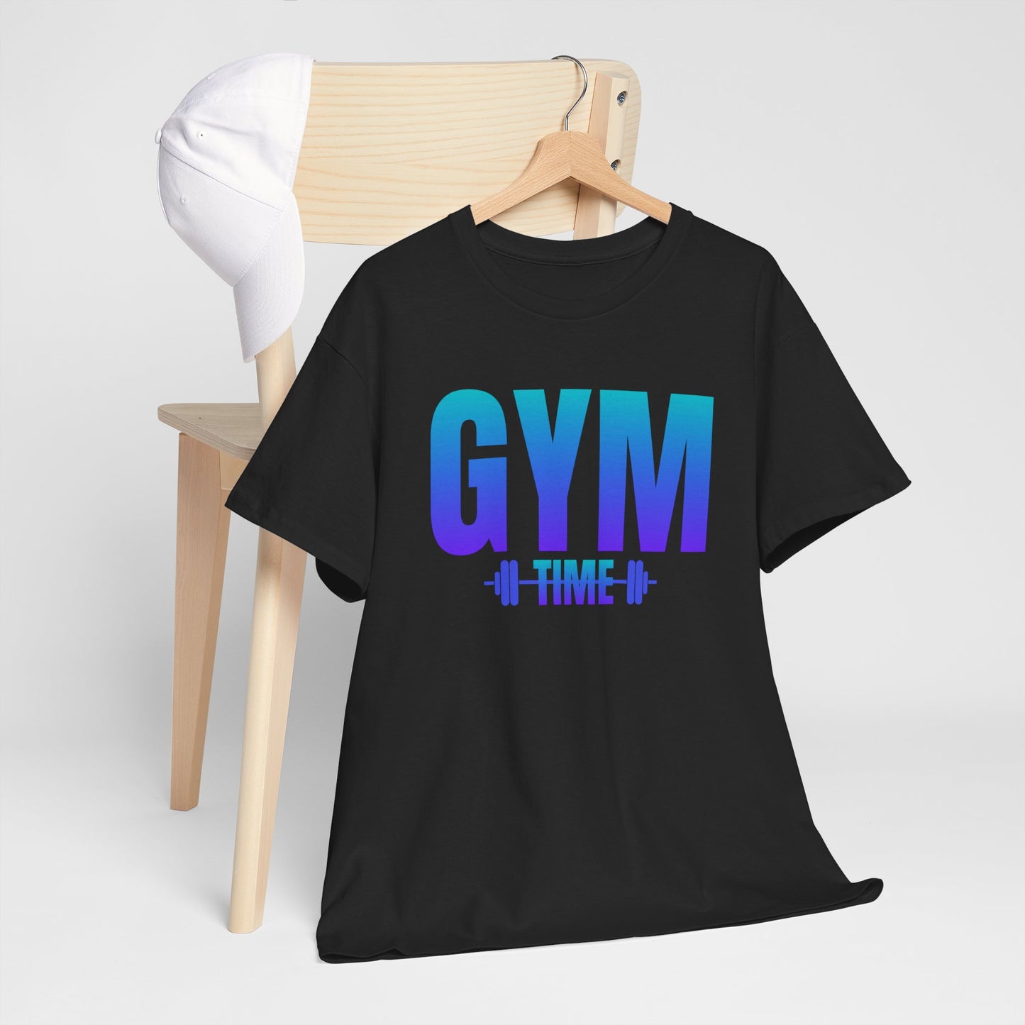 Gym Time / Bodybuilding Unisex Heavy Cotton Tee