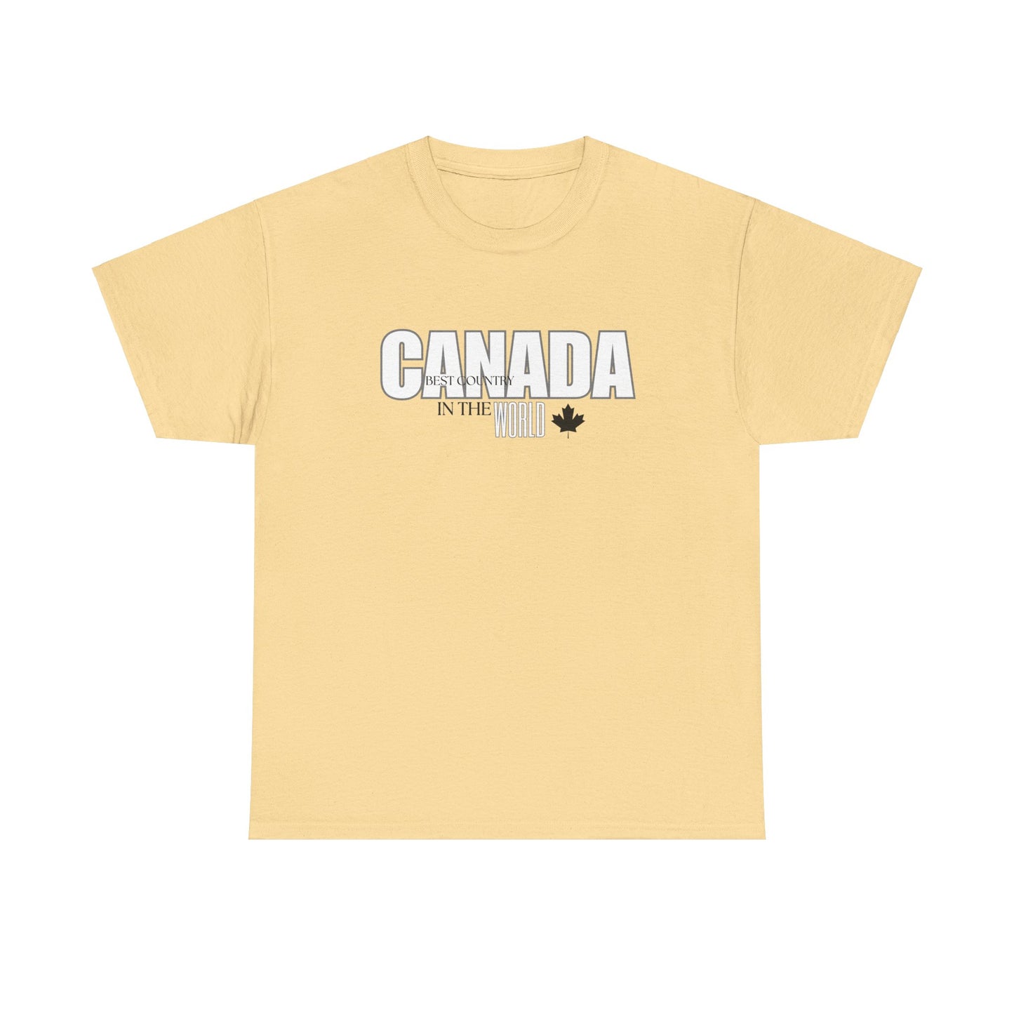 Canada Best Country In The World Unisex Heavy Cotton Tee