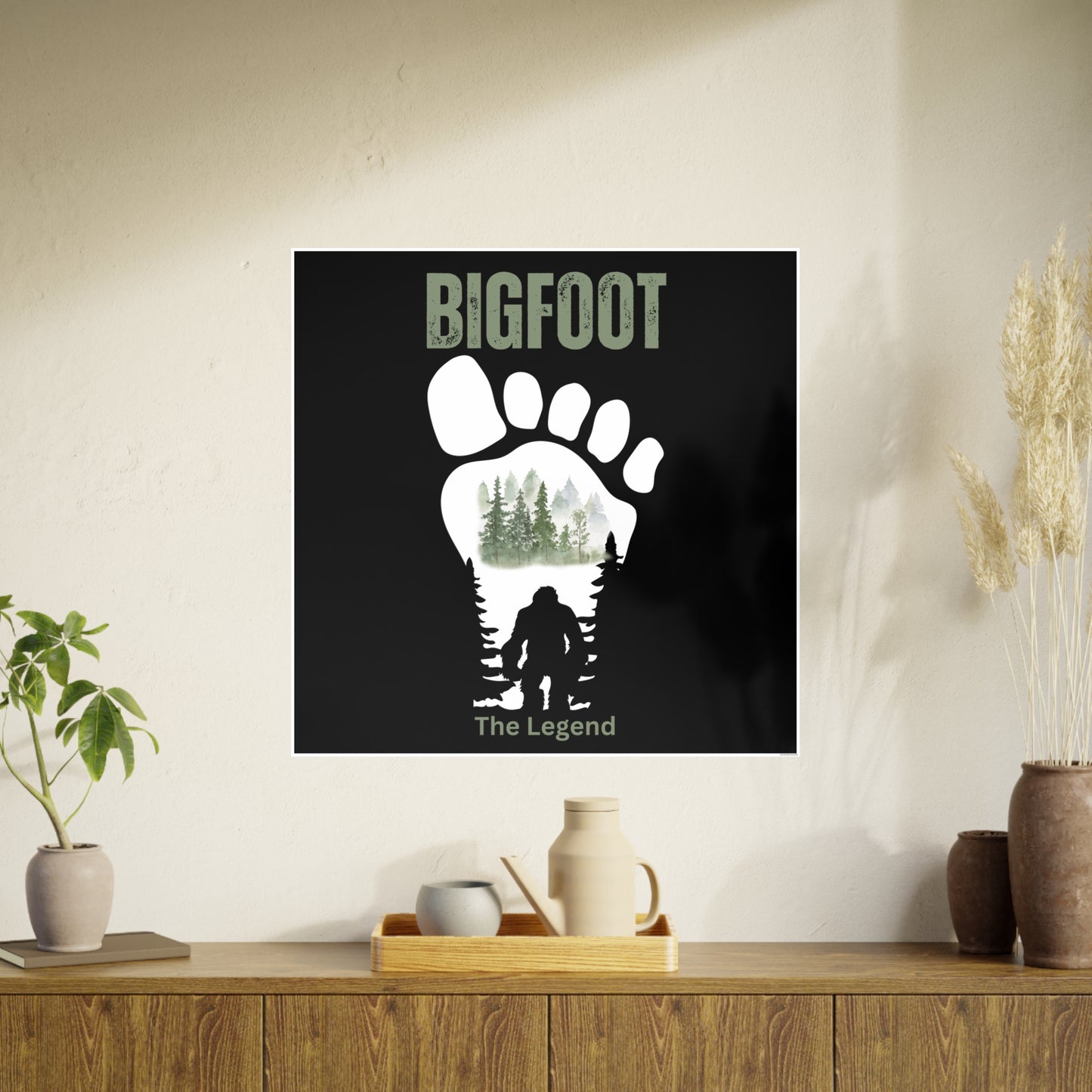 BIGFOOT The Legend / Photo Art Paper Posters