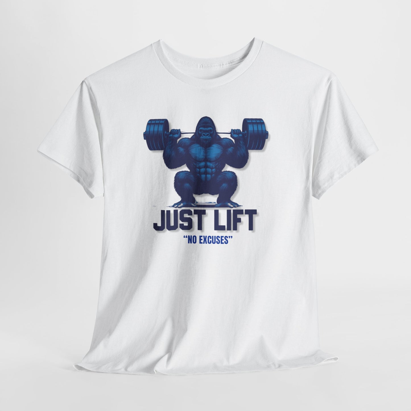 Just Lift / No Excuses Unisex Heavy Cotton Tee