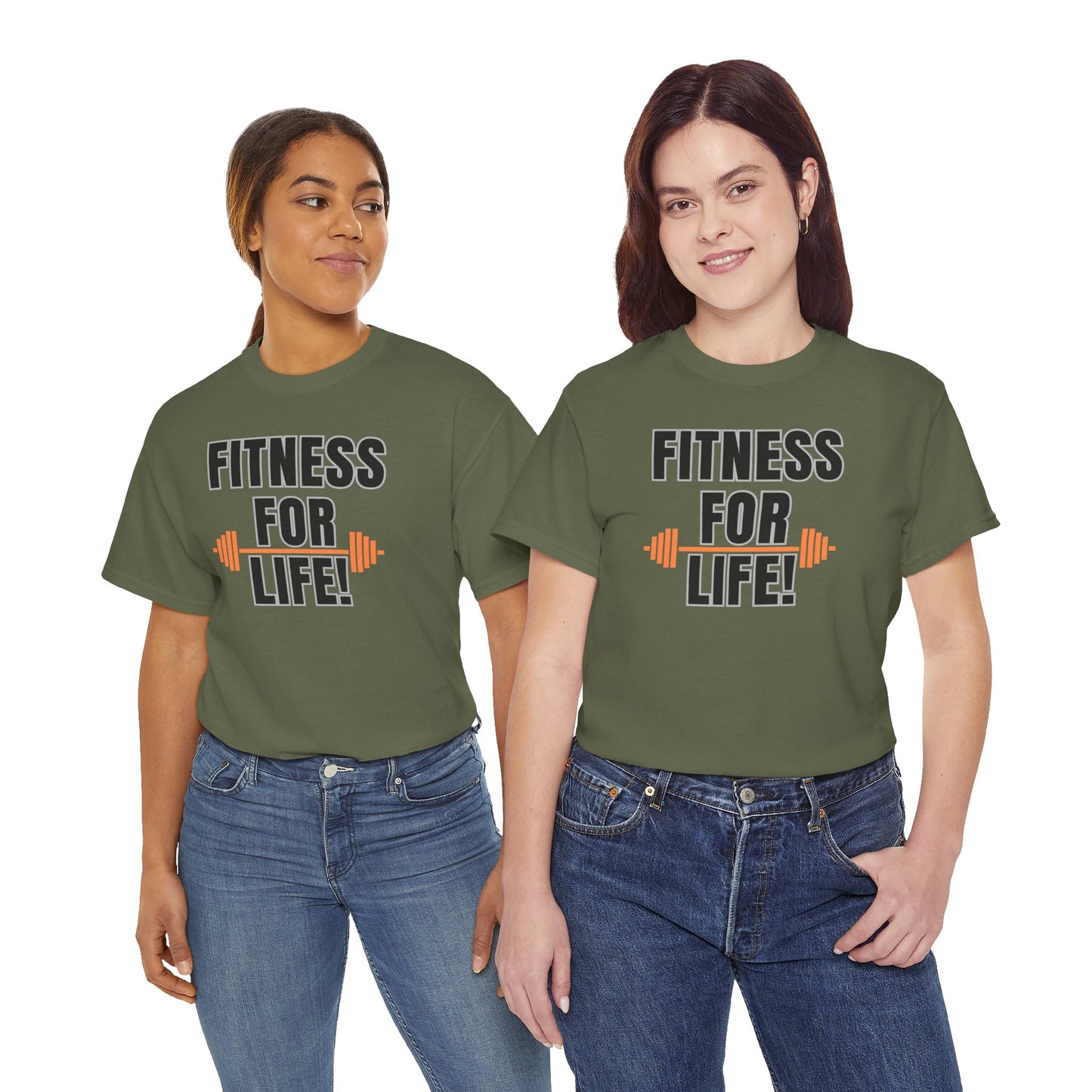 Fitness for Life Unisex Heavy Cotton Tee