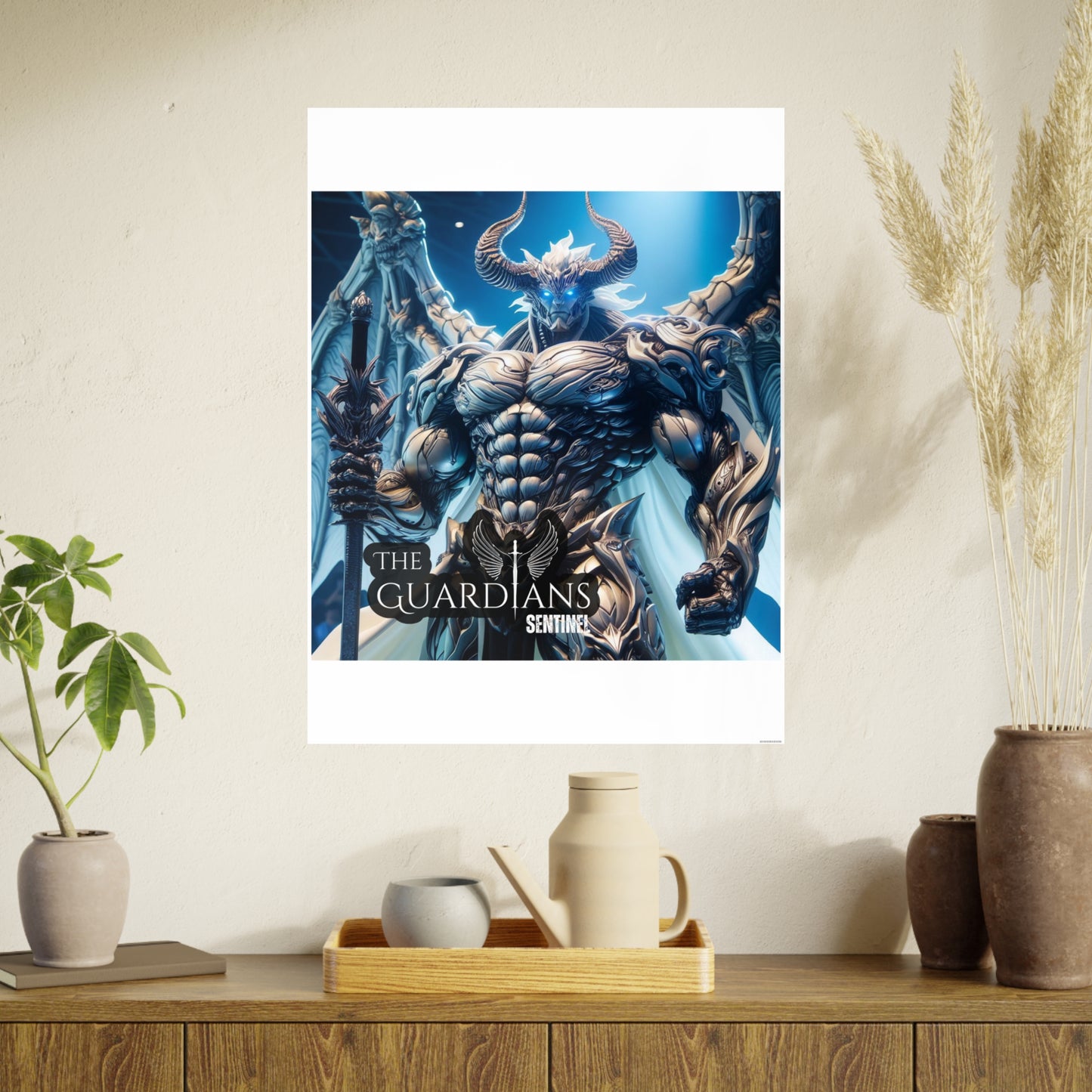 The Guardians Sentinel 12 (AI created) / Photo Art Paper Posters