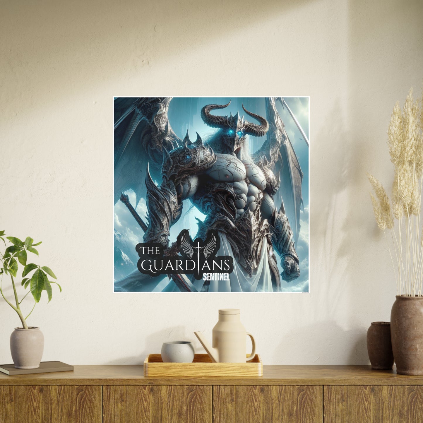 The Guardians Sentinel (AI created) / Photo Art Paper Posters