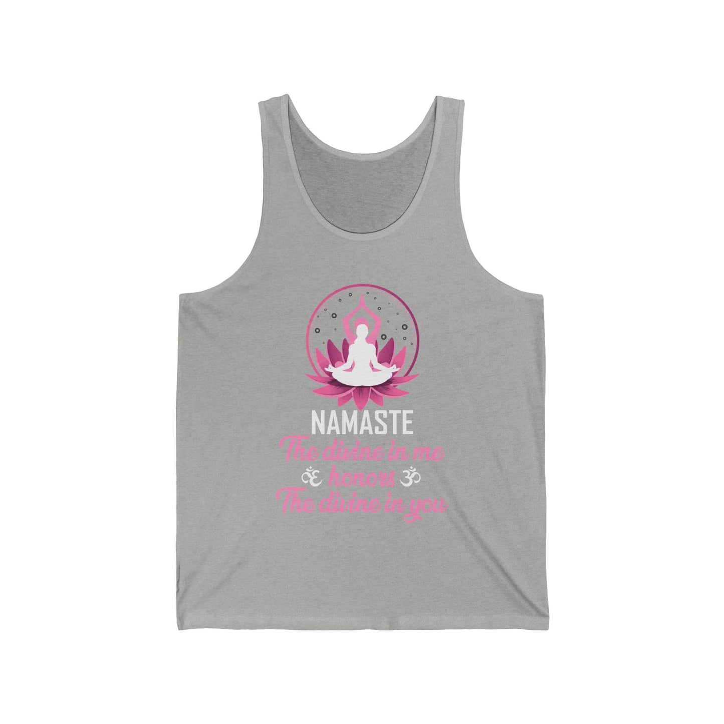 Namaste / yoga / Unisex Jersey Tank