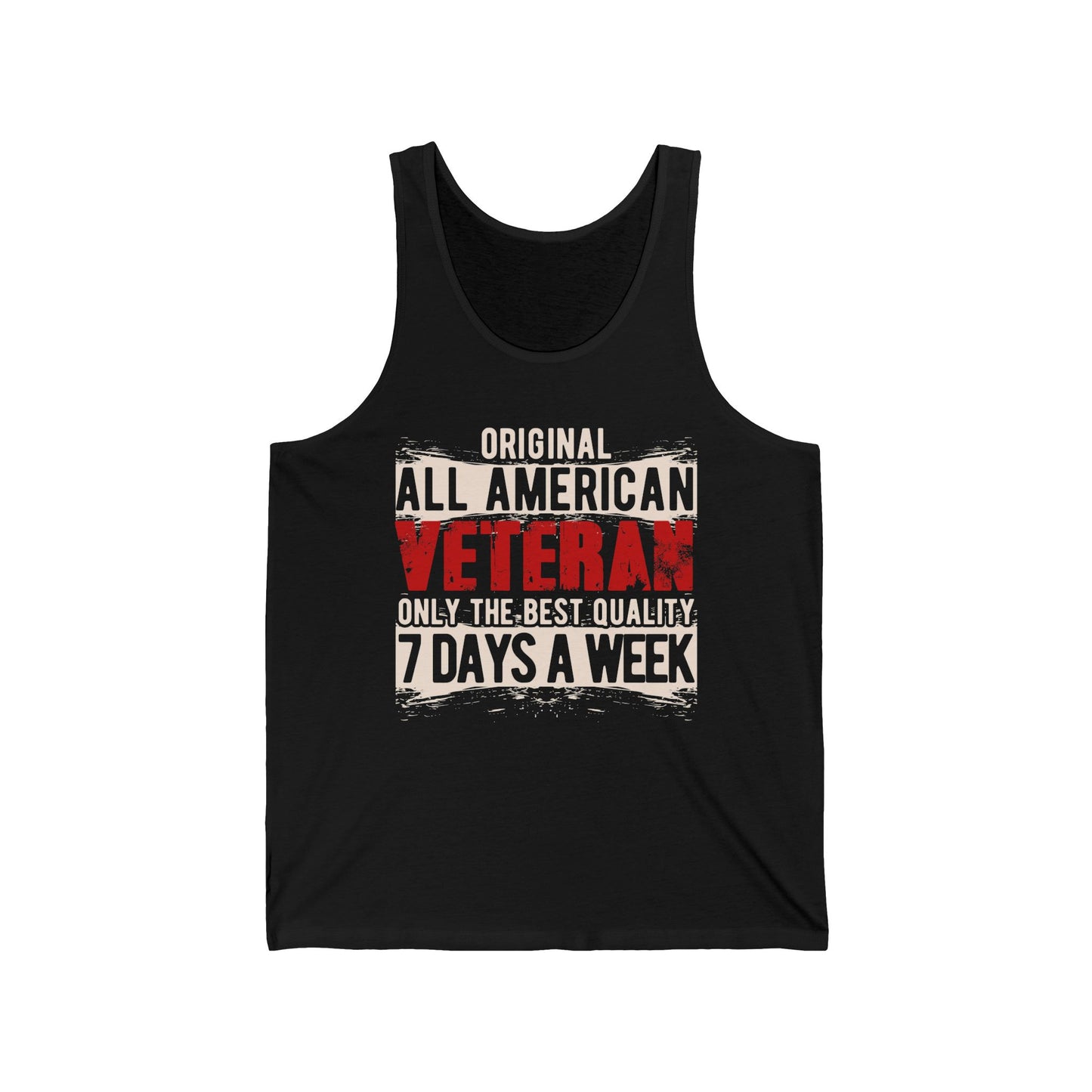 Original all american Veteran / Unisex Jersey Tank