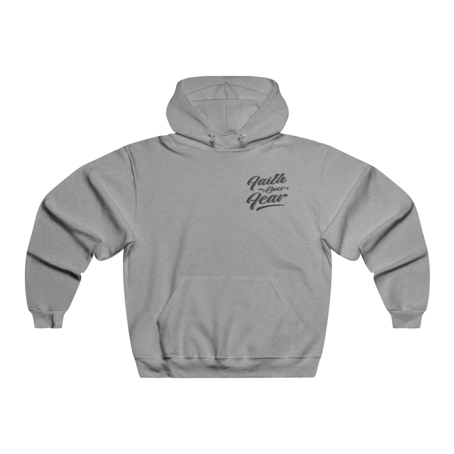 Faith over Fear / Men's NUBLEND® Hooded Sweatshirt