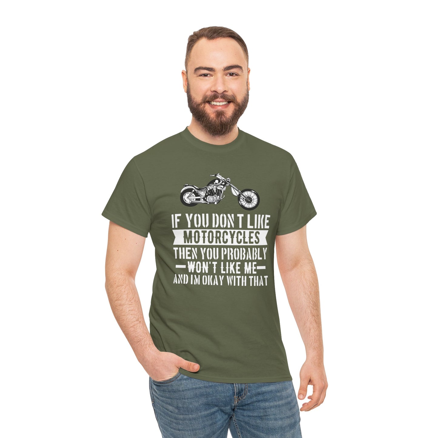 If you don't like motorcycles.... Unisex Heavy Cotton Tee