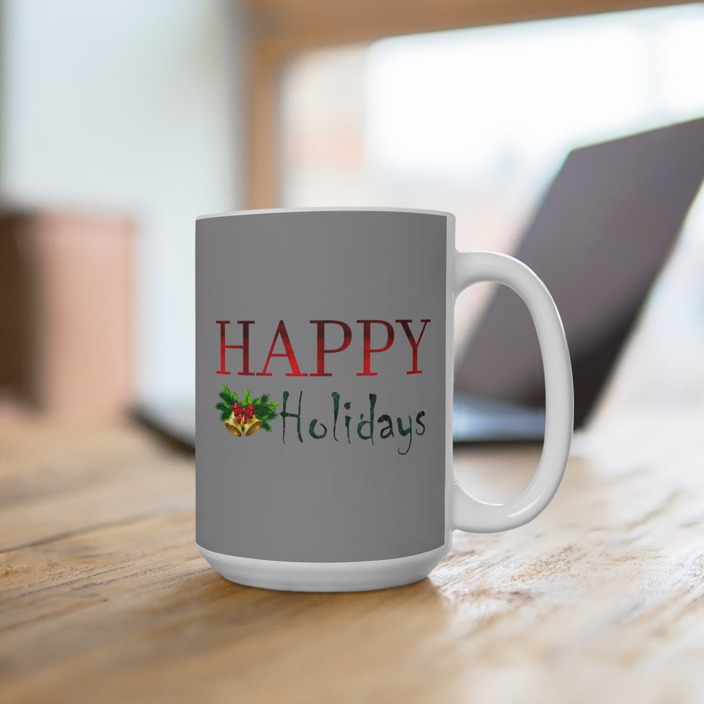 Happy Holidays / Mug 15oz white