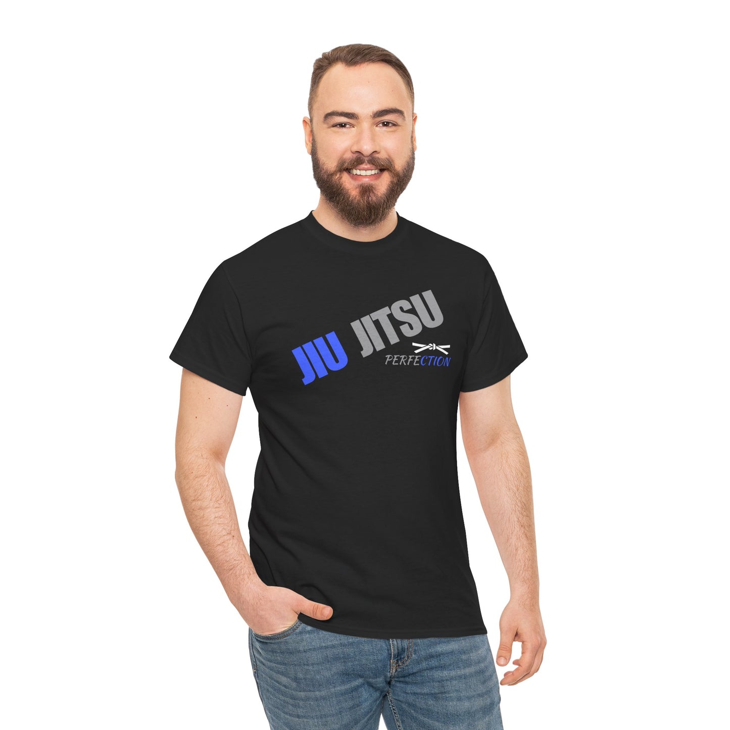 Jiu Jitsu Perfection Unisex Heavy Cotton Tee