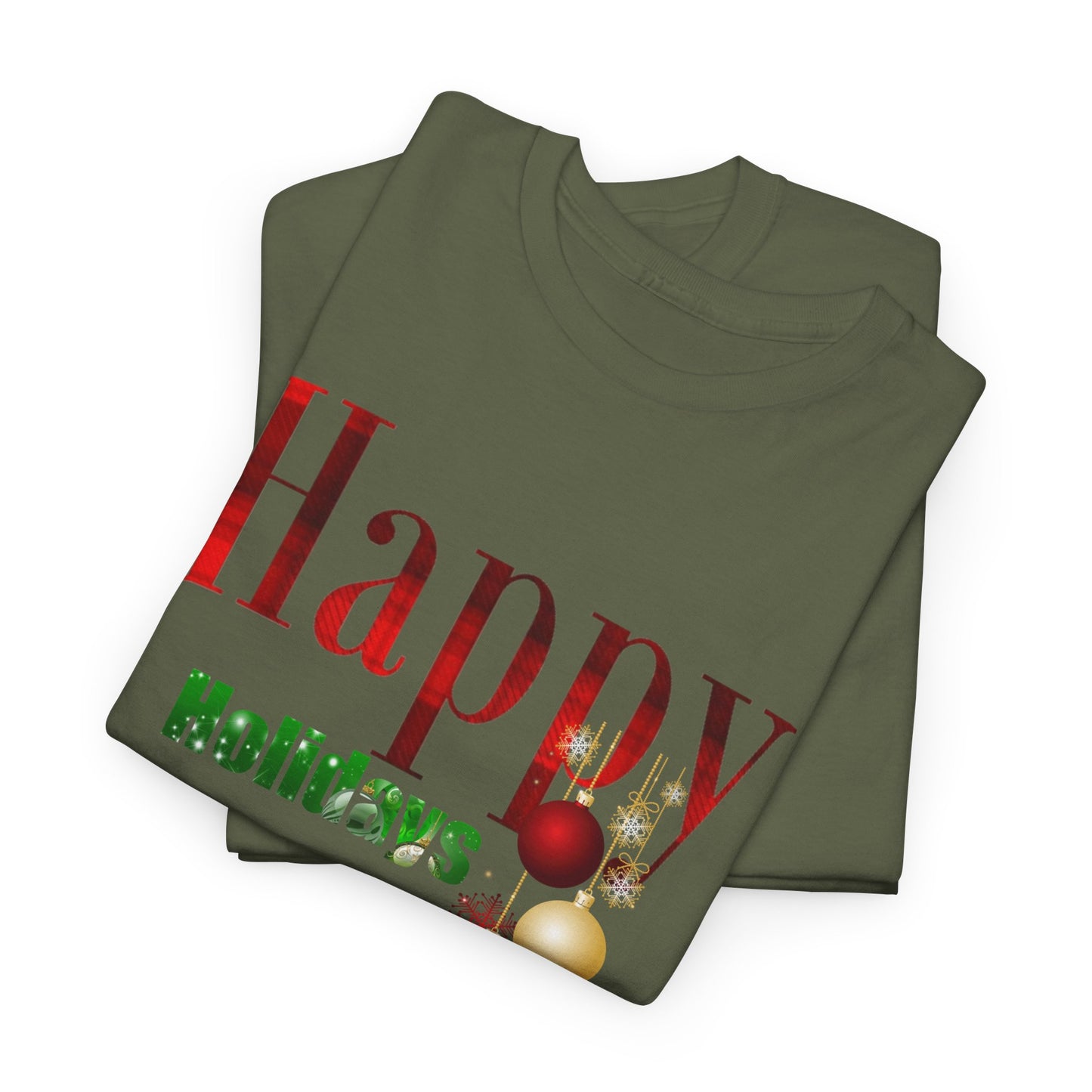 Happy Holidays / Unisex Heavy Cotton Tee