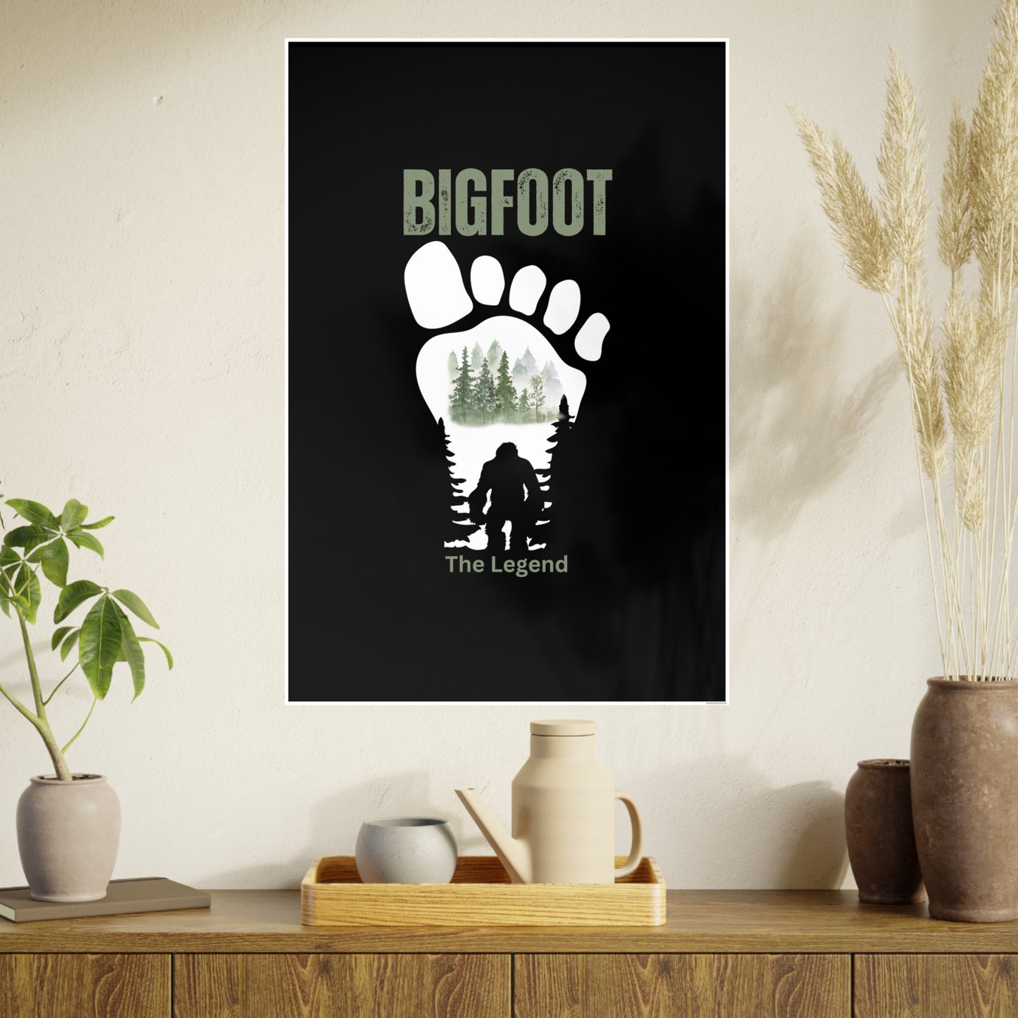 BIGFOOT The Legend / Photo Art Paper Posters