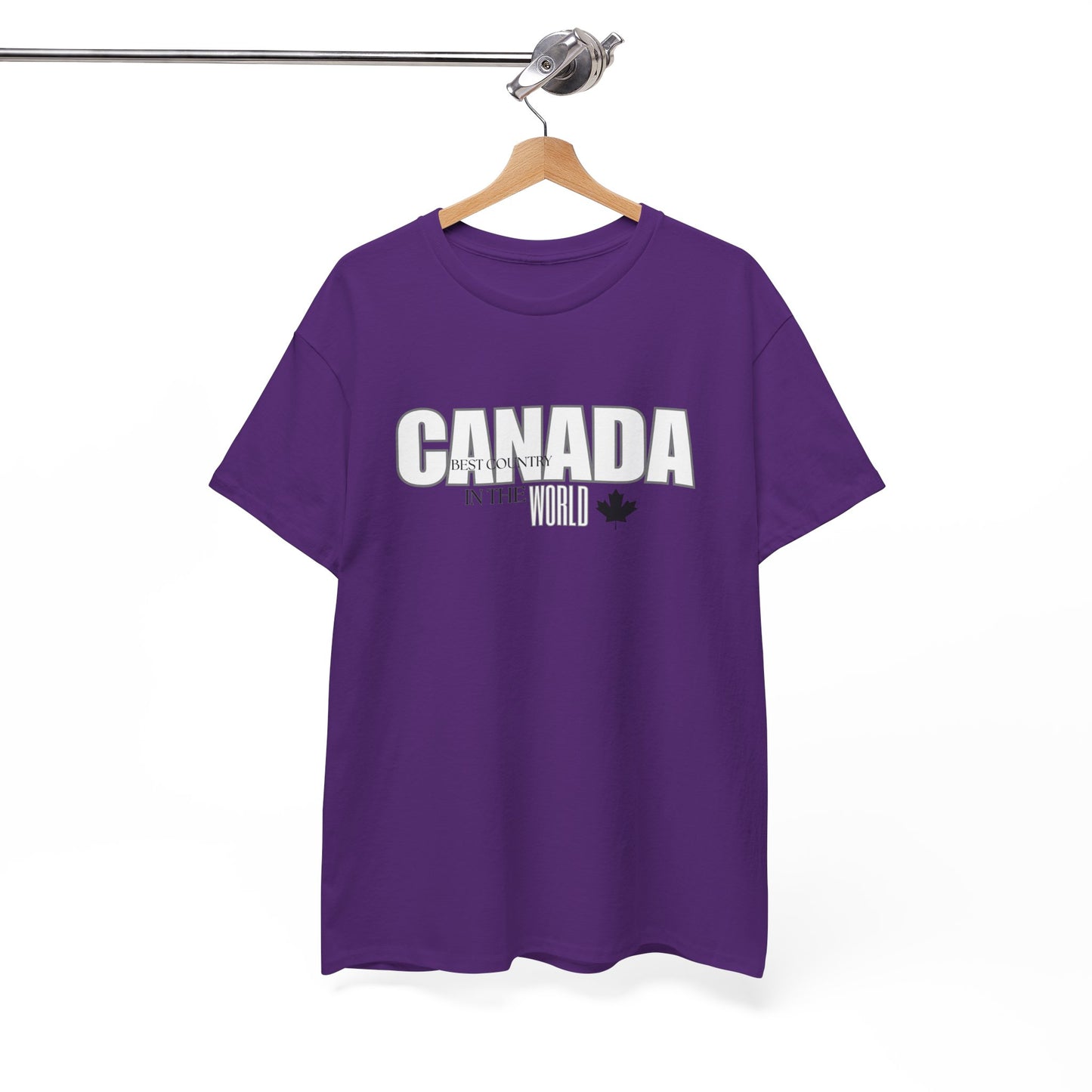 Canada Best Country In The World Unisex Heavy Cotton Tee