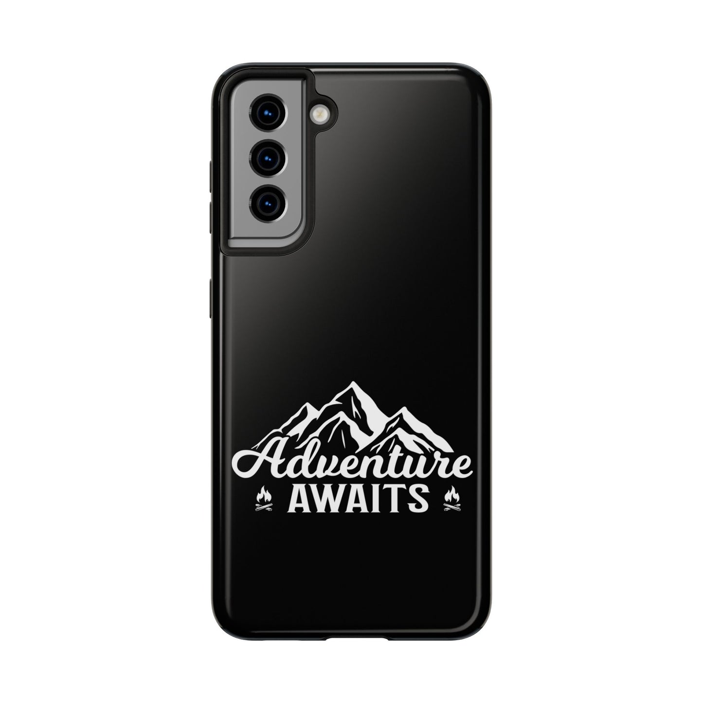 Adventure awaits (Camping)  / Tough Phone Cases