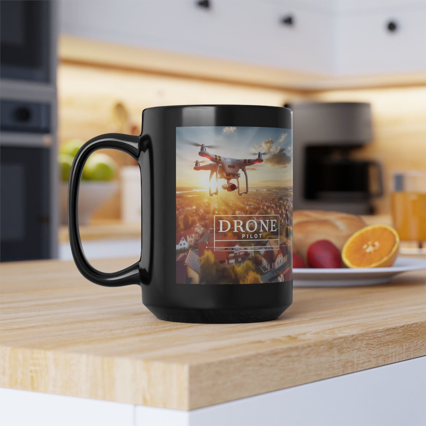 Drone Pilot / Black Mug, 15oz