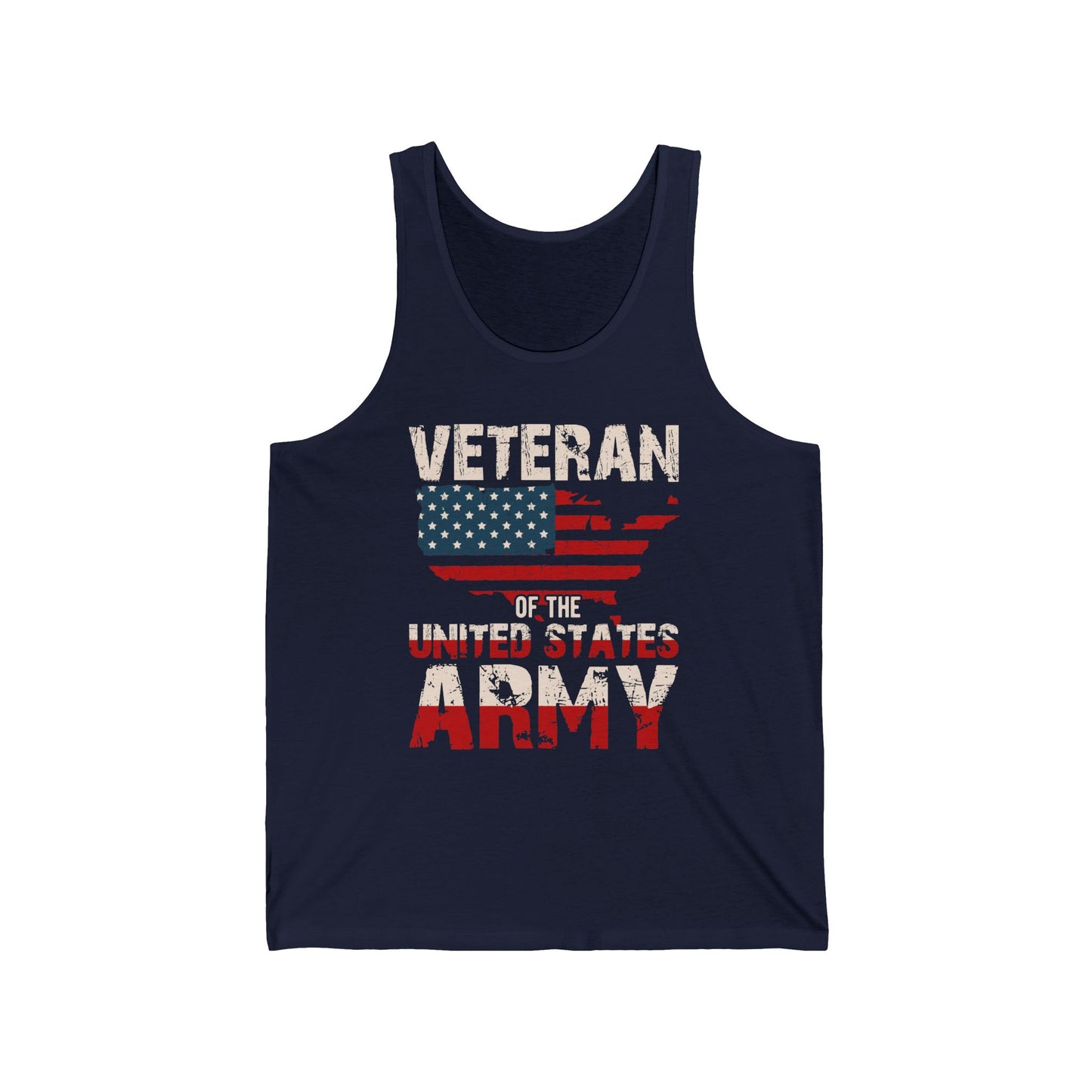 Veteran of the united states army / Unisex Jersey Tank