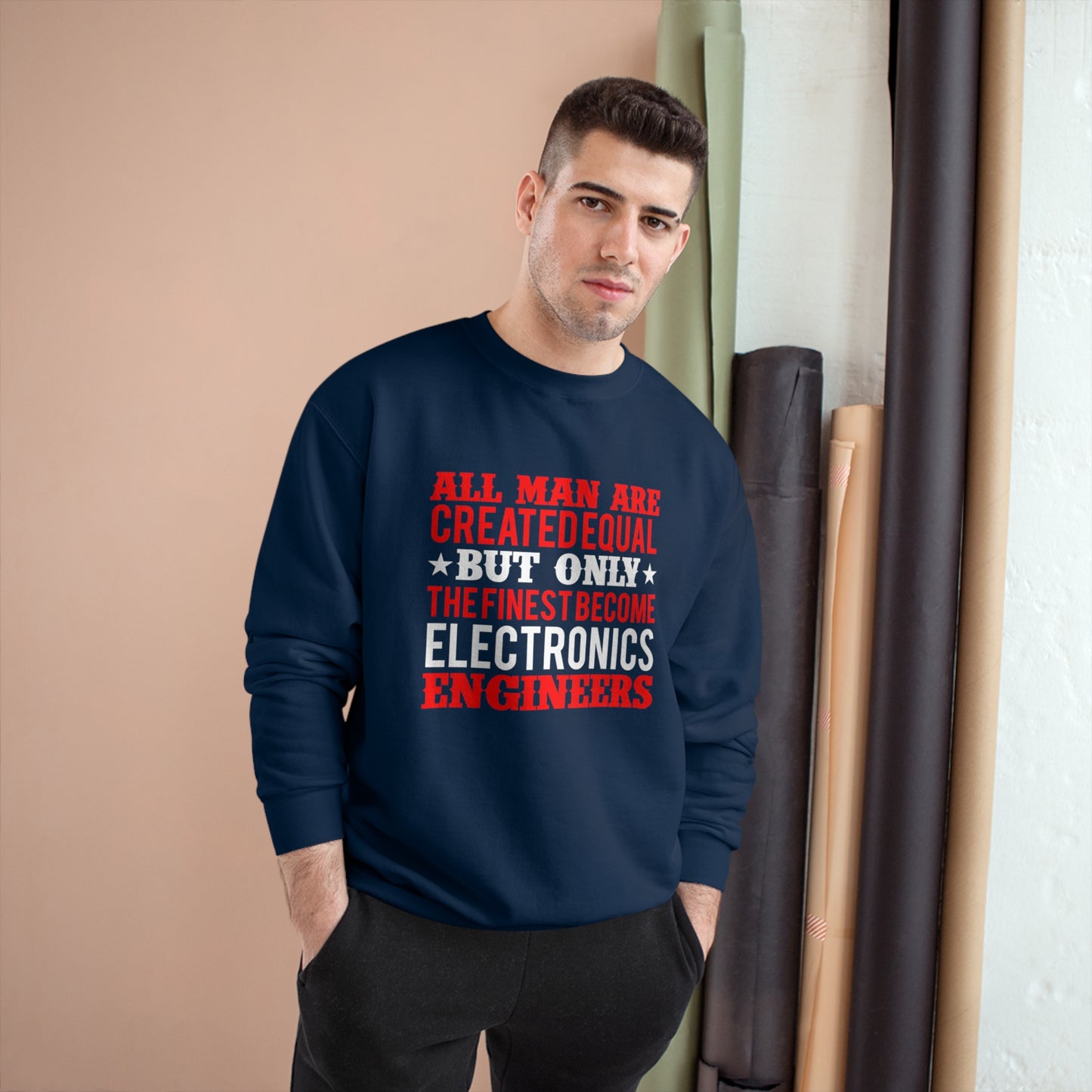 All men are created equal (Engineer) / Champion Sweatshirt