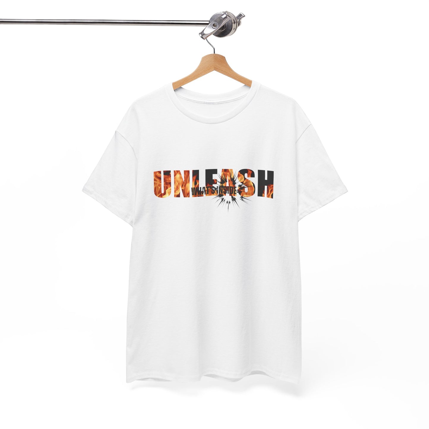 Unleash what's Inside Unisex Heavy Cotton Tee