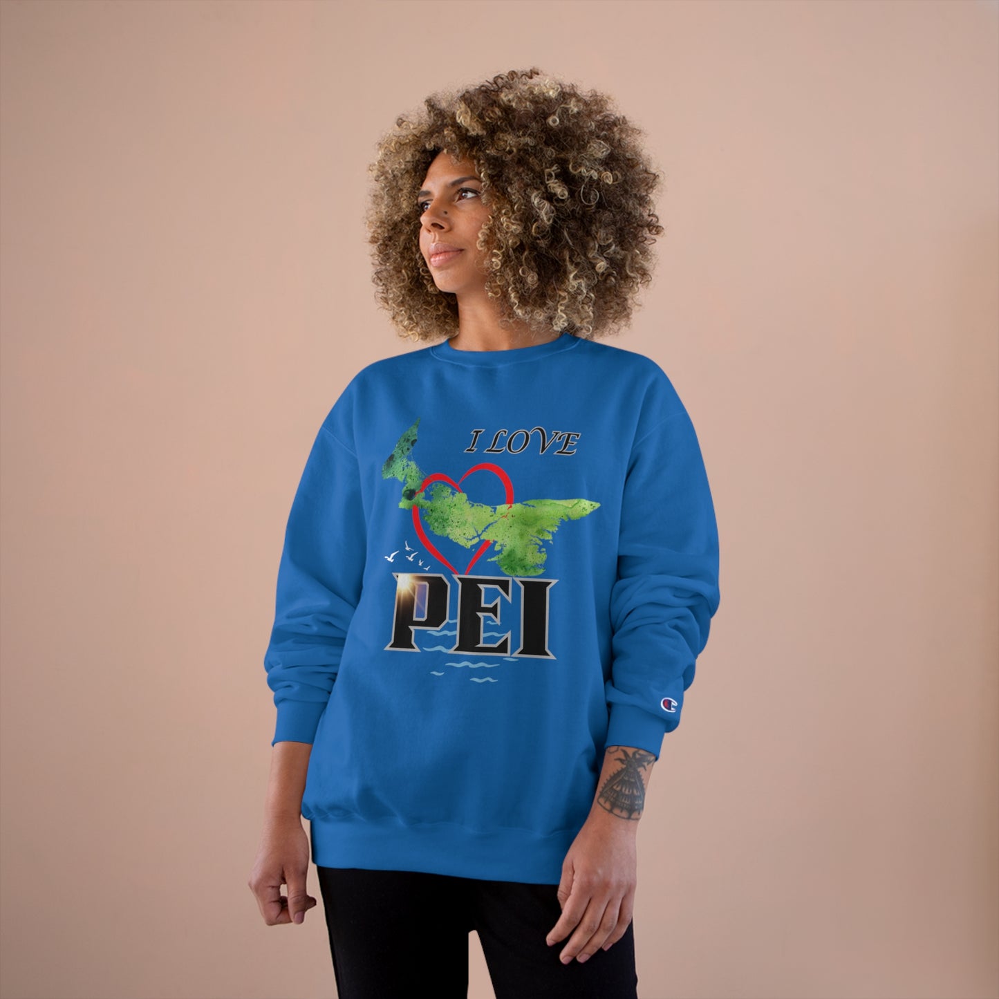 I Love PEI / Champion Sweatshirt