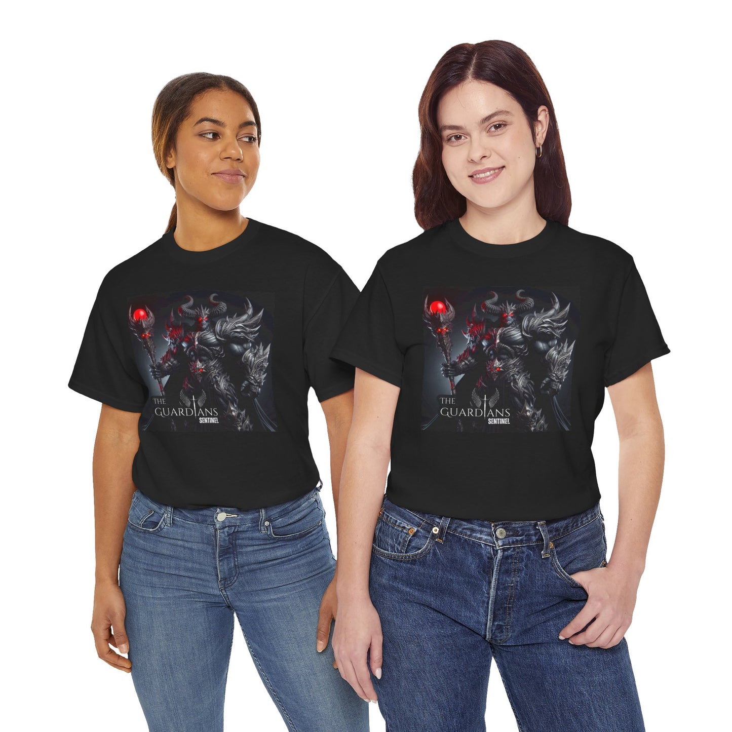 The Guardians Sentinel Unisex Heavy Cotton Tee (Made with AI)