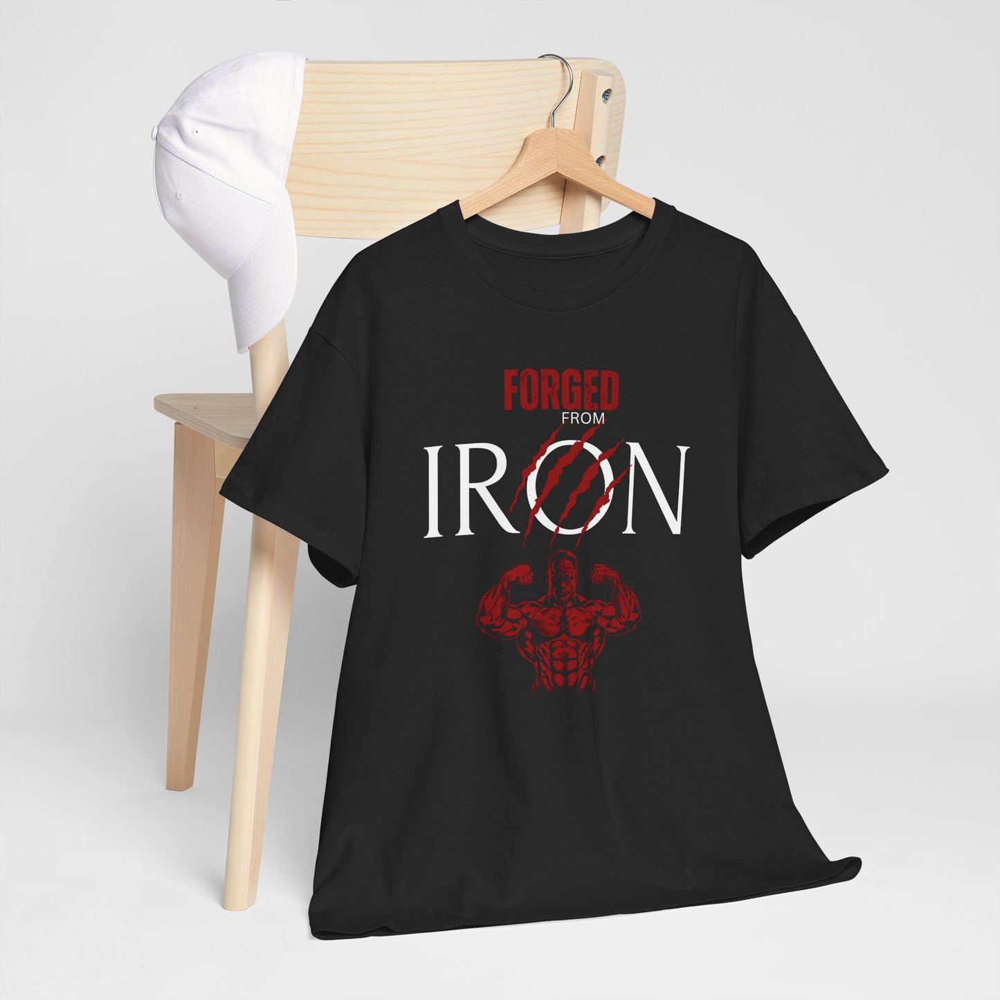 Forged from IRON Unisex Heavy Cotton Tee