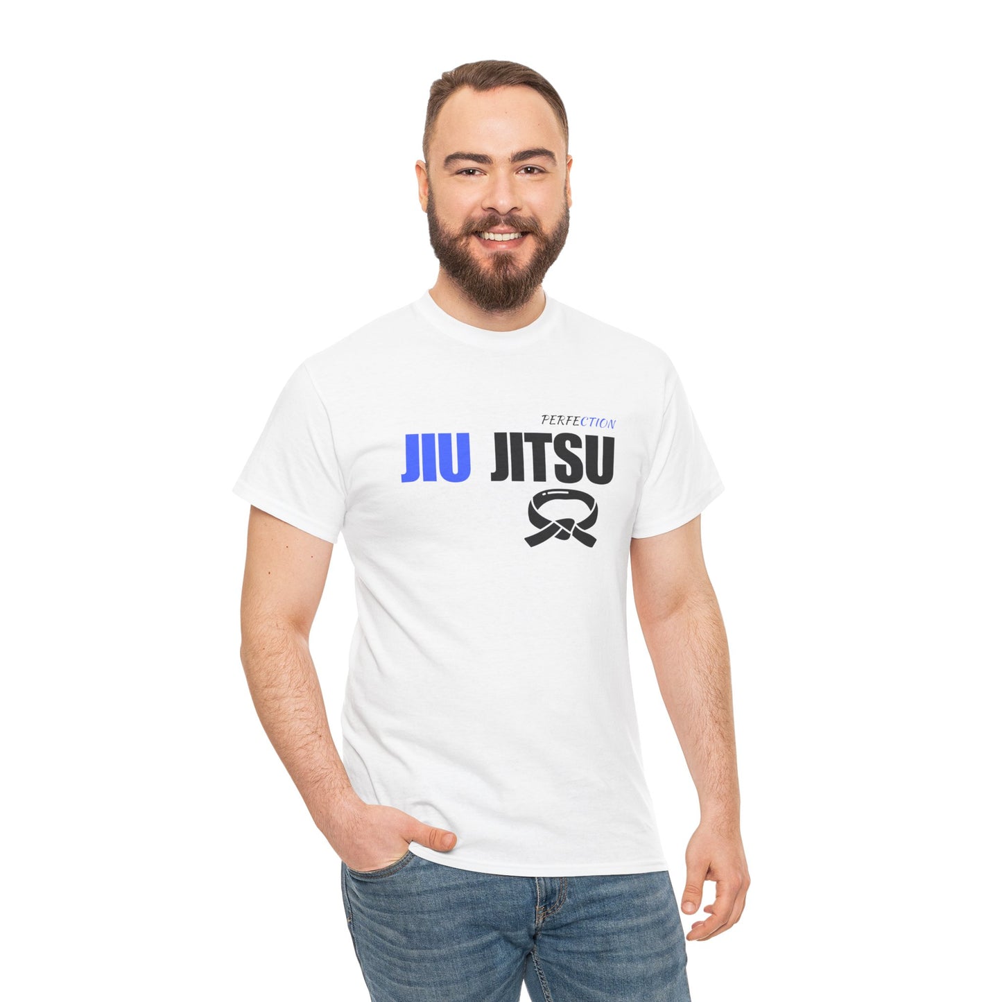 Jiu Jitsu Perfection Unisex Heavy Cotton Tee