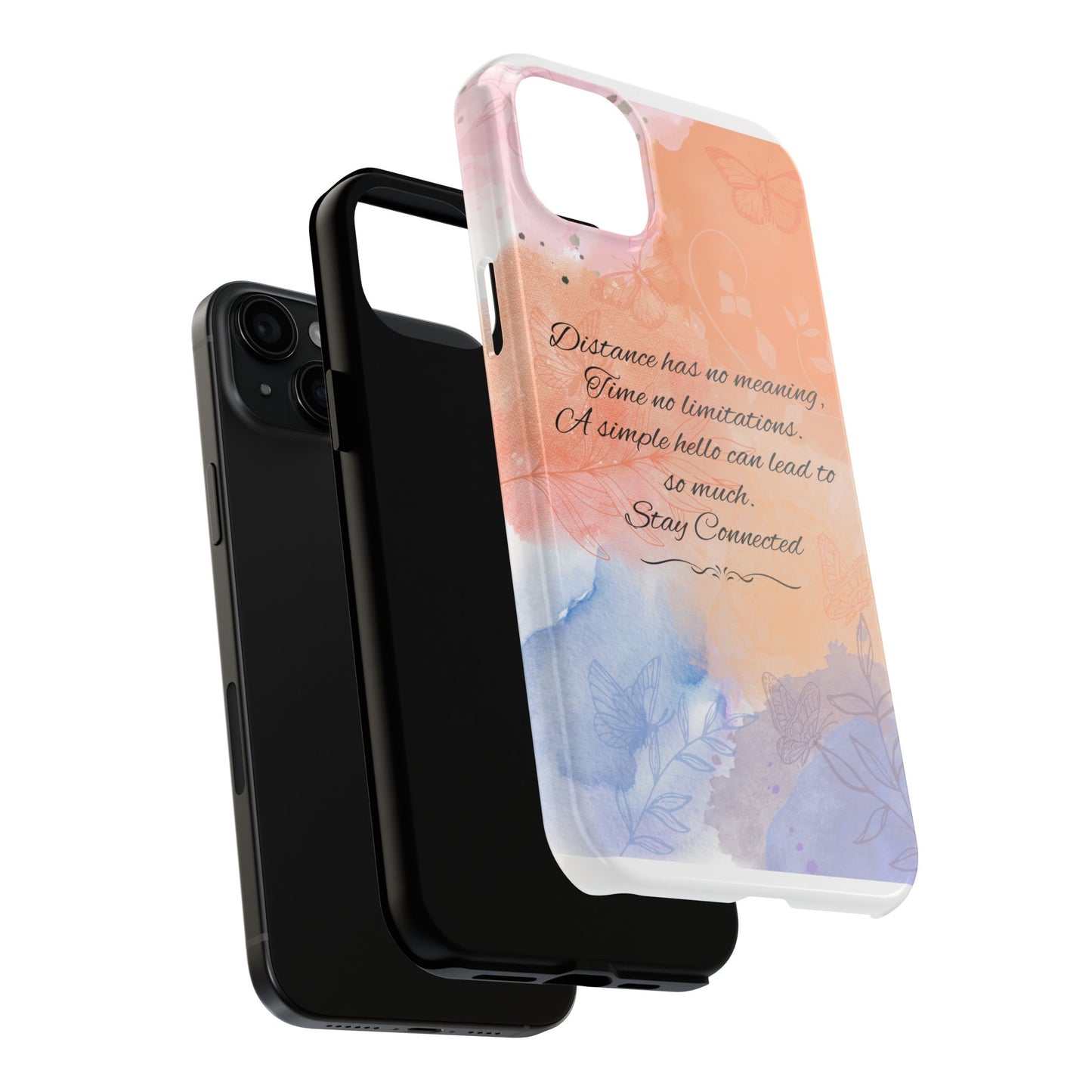 Stay Connected / Tough Phone Cases