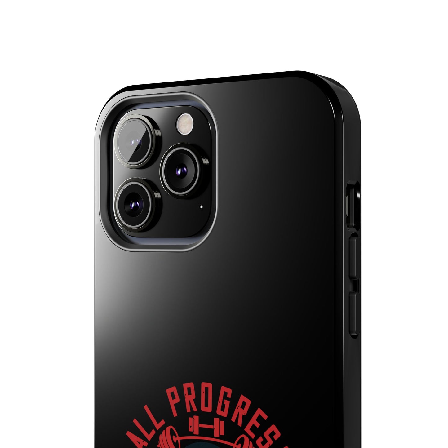 All progress takes place outside the comfort zone / Tough Phone Cases