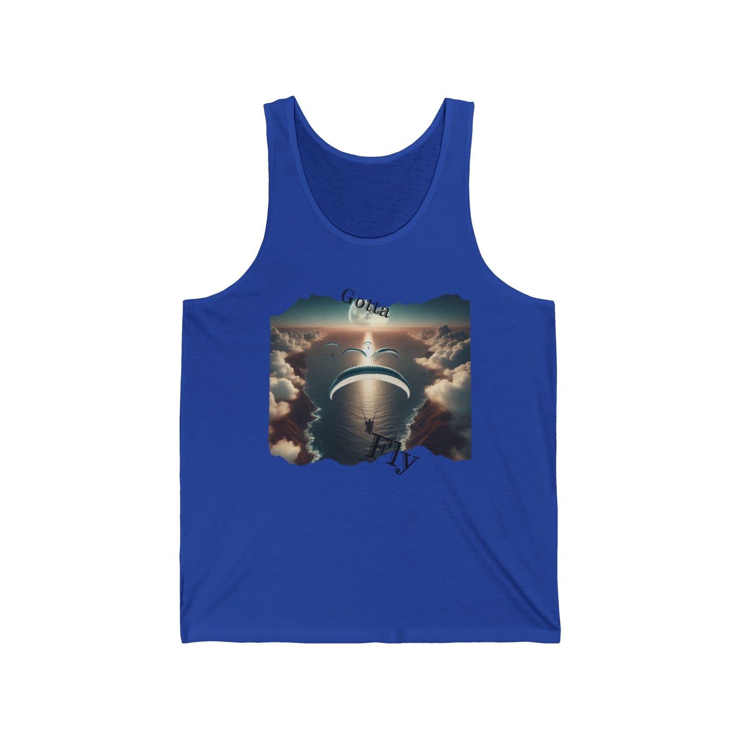 Gotta Fly / Paramotor / Unisex Jersey Tank