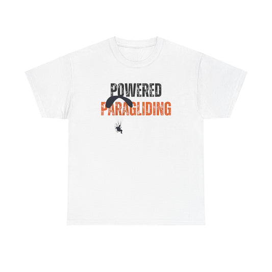 Powered Paragliding Unisex Heavy Cotton Tee