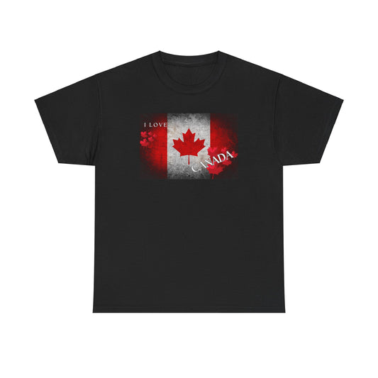 I Love Canada Unisex Heavy Cotton Tee