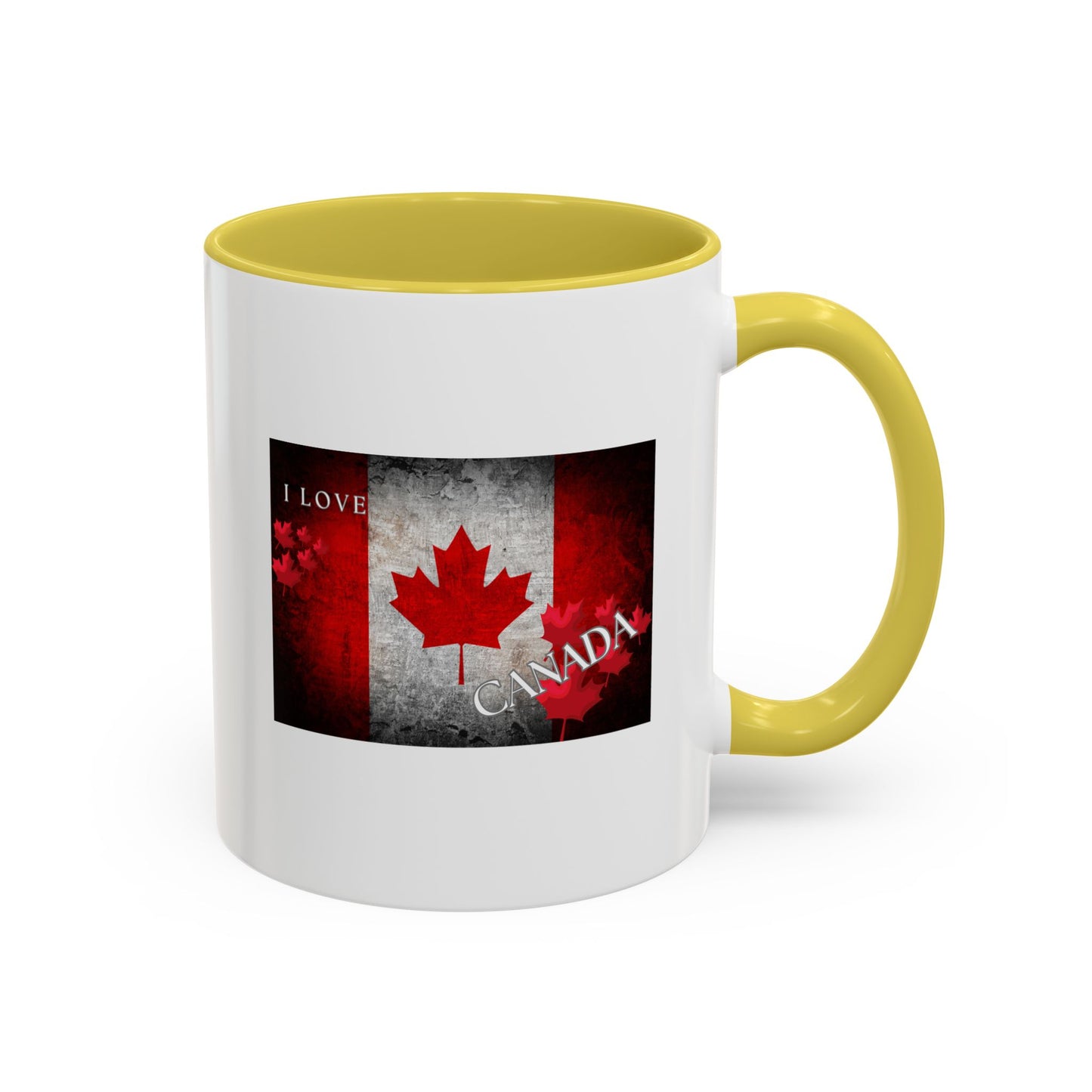 I love Canada / Colorful Mugs (11oz, 15oz)