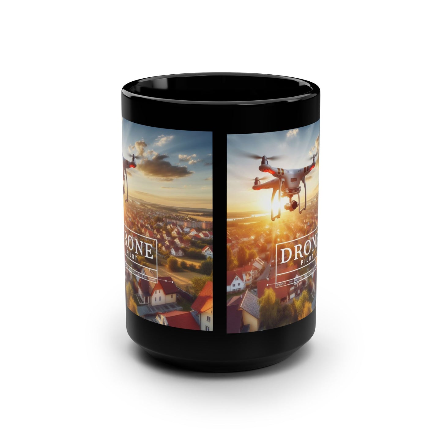 Drone Pilot / Black Mug, 15oz