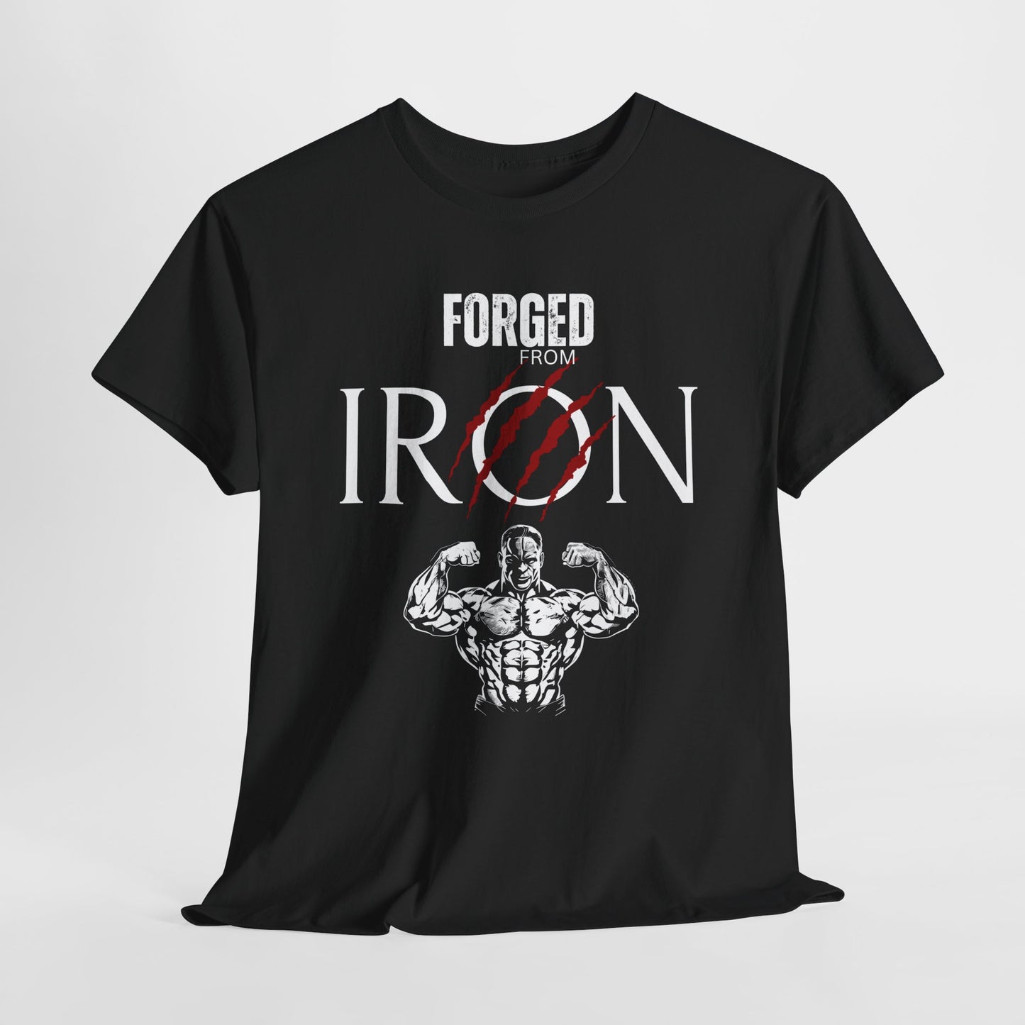 Forged from IRON Unisex Heavy Cotton Tee