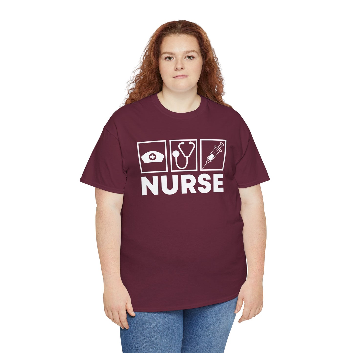 Nurse Unisex Heavy Cotton Tee