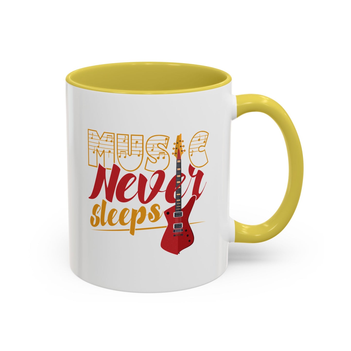 Music Never Sleeps / Colorful Mugs (11oz, 15oz)