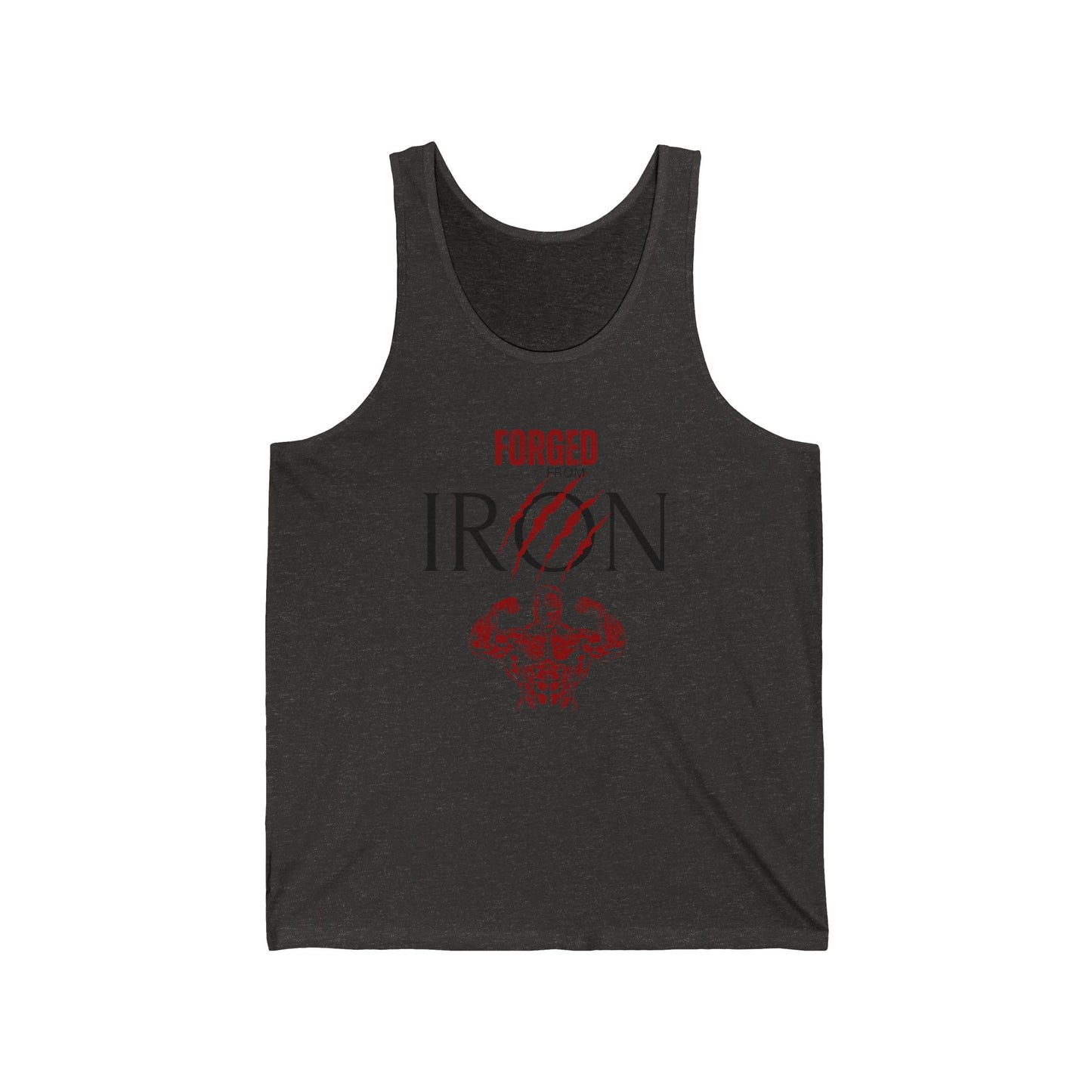 Forged from IRON / Unisex Jersey Tank