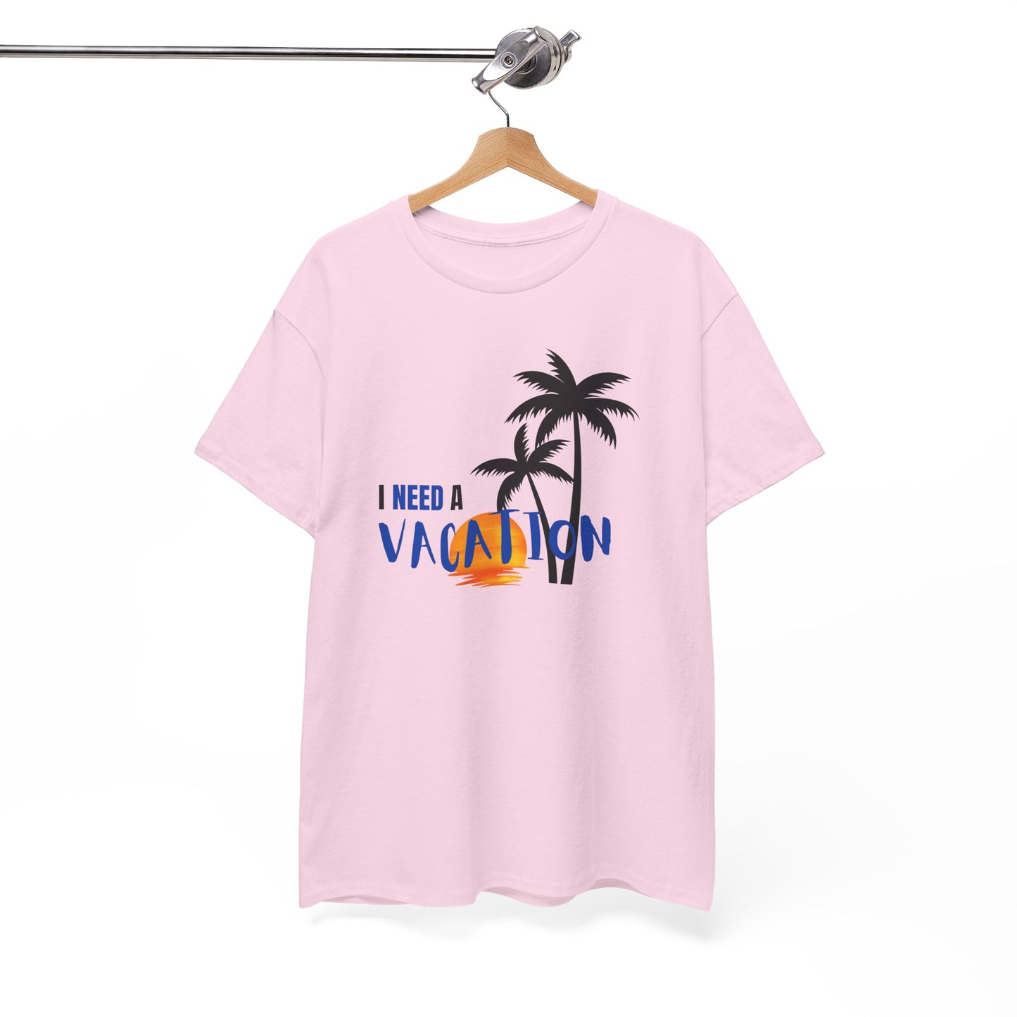 I Need a Vacation Unisex Heavy Cotton Tee