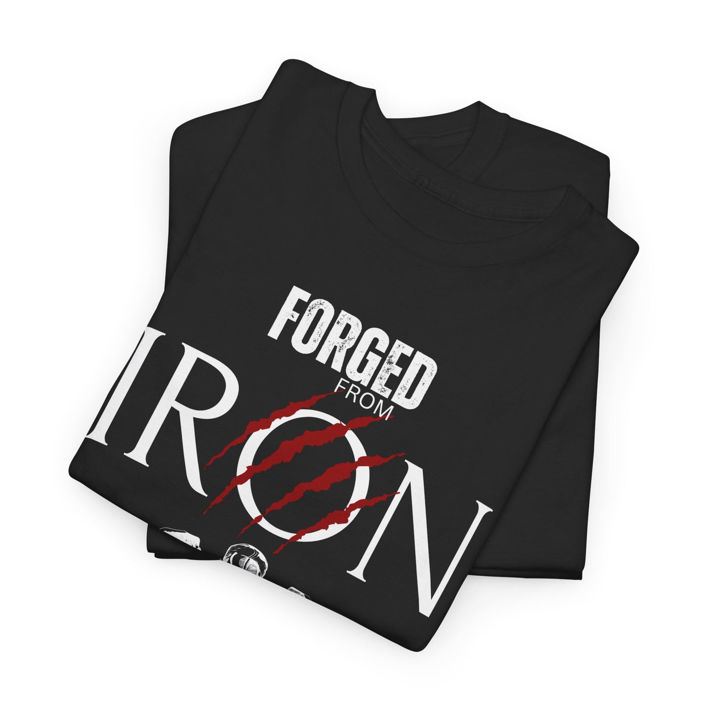 Forged from IRON Unisex Heavy Cotton Tee