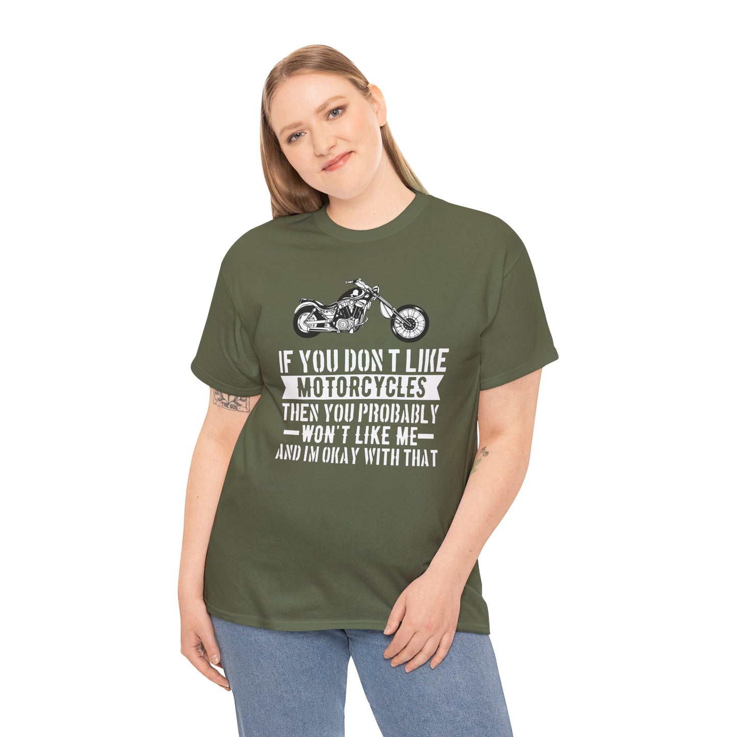 If you don't like motorcycles.... Unisex Heavy Cotton Tee