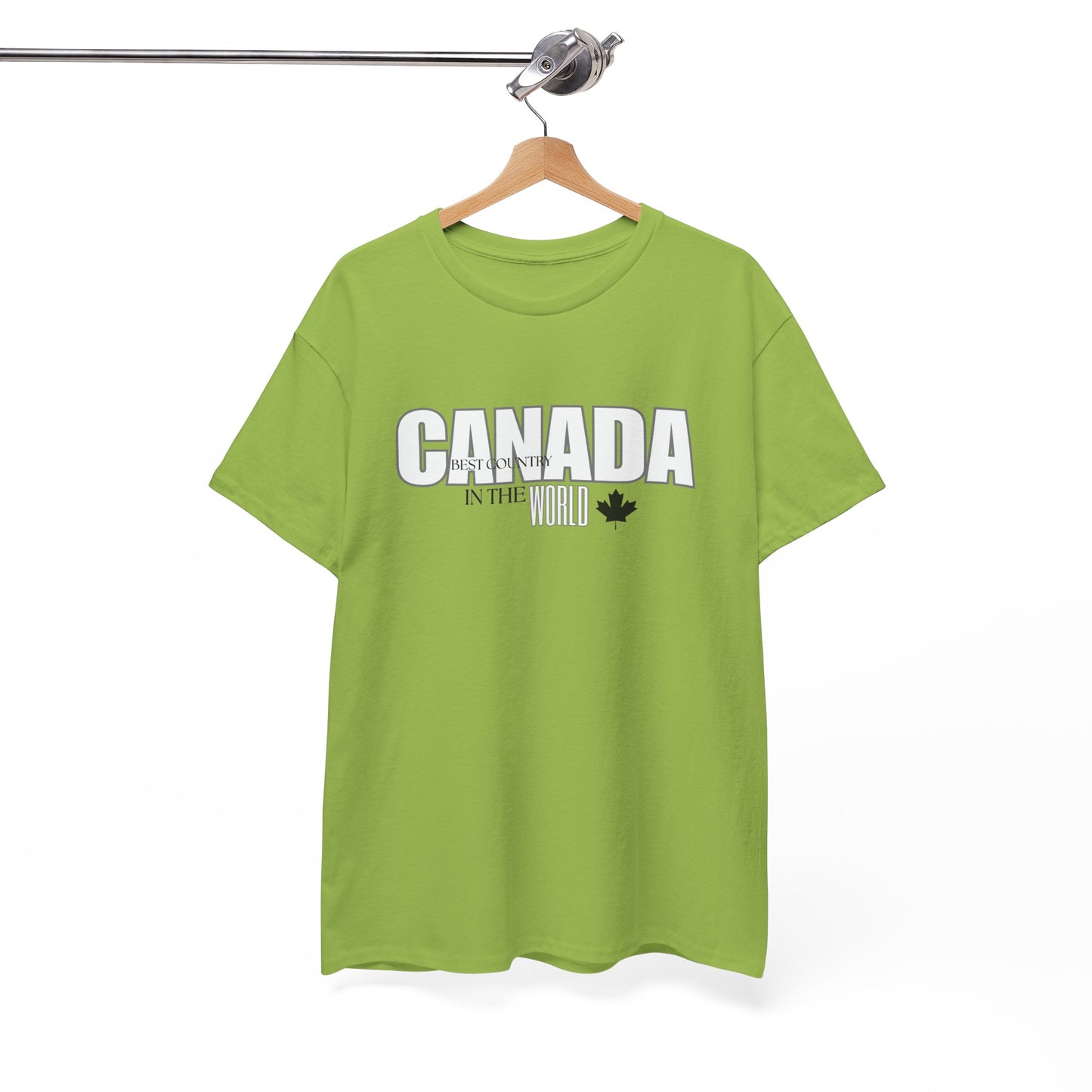 Canada Best Country In The World Unisex Heavy Cotton Tee