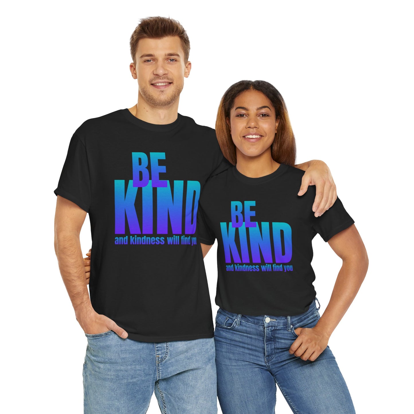 Be kind quote Unisex Heavy Cotton Tee