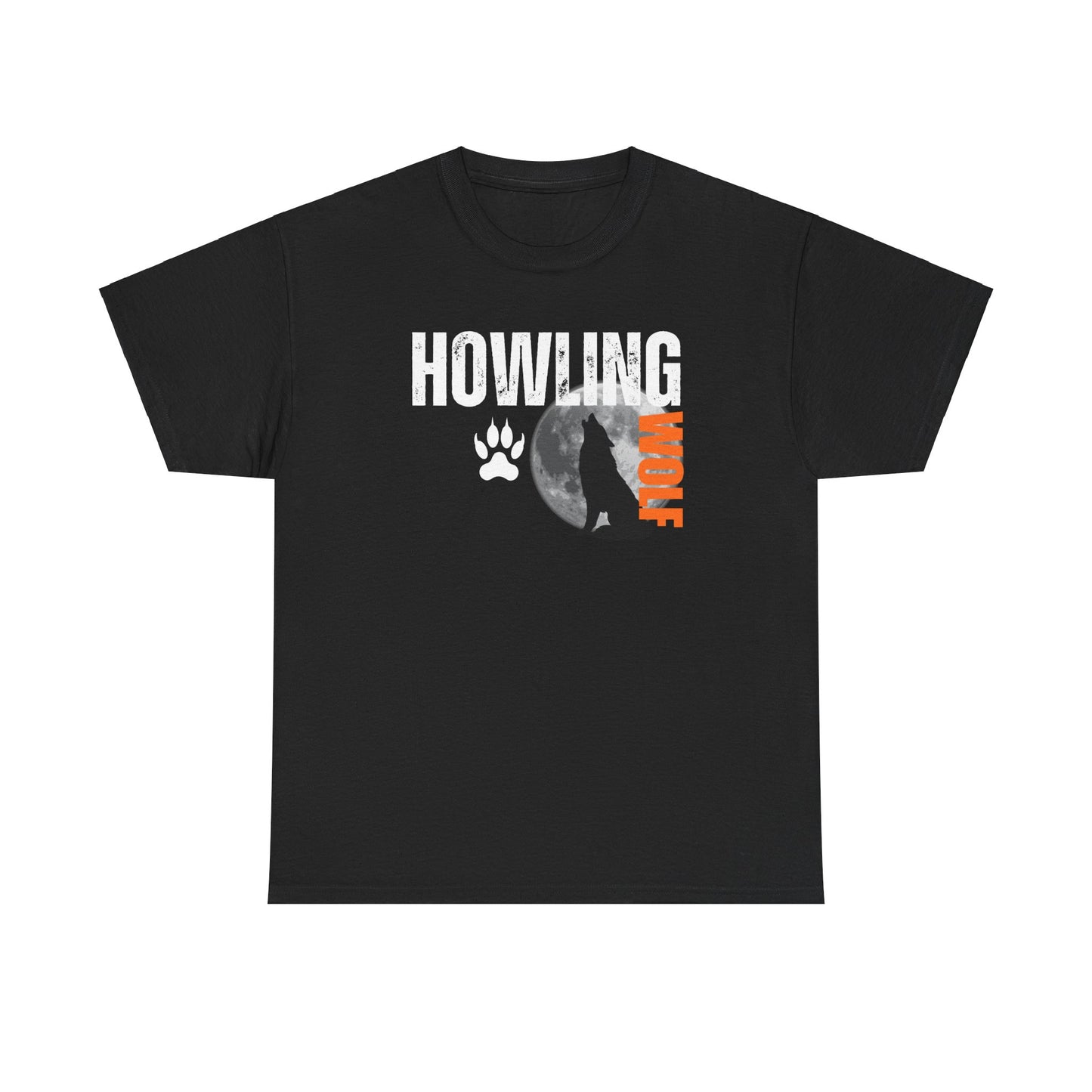 Howling Wolf Unisex Heavy Cotton Tee