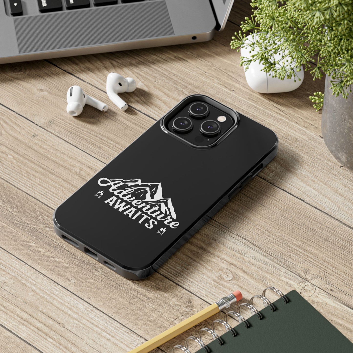 Adventure awaits (Camping)  / Tough Phone Cases