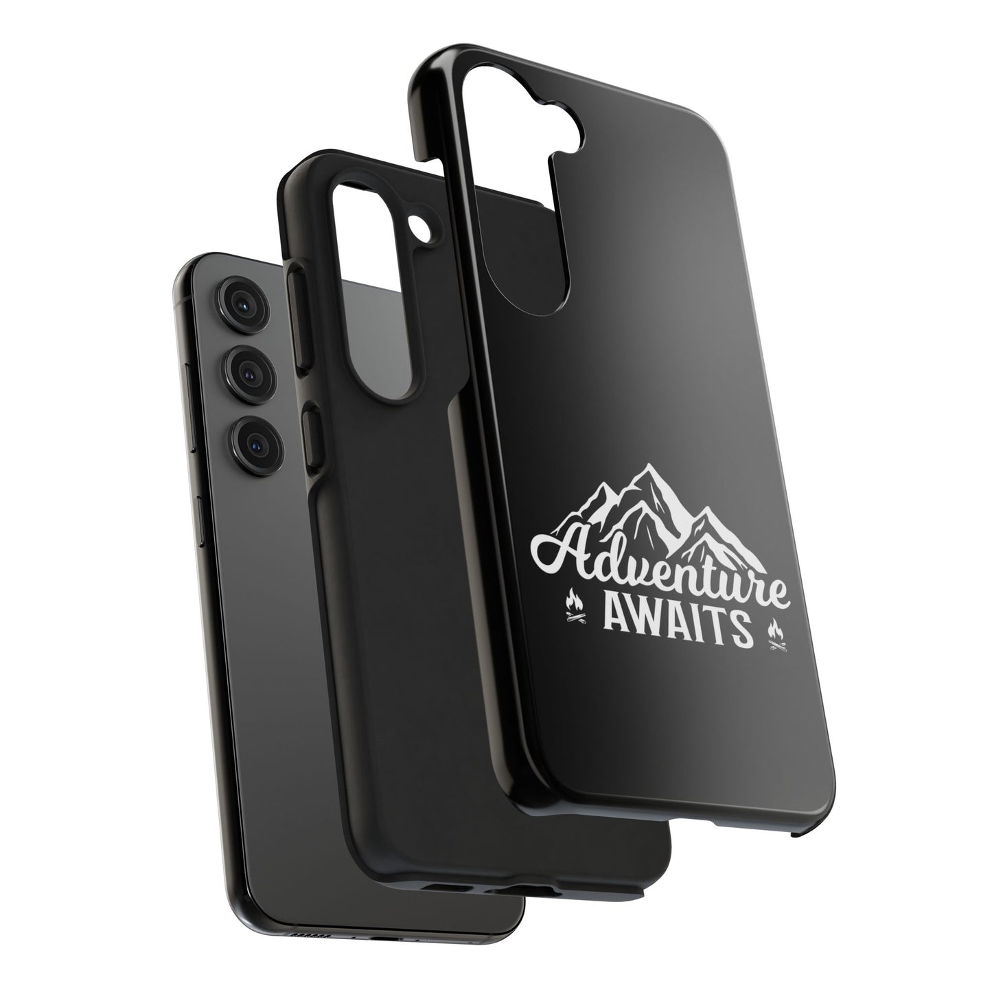 Adventure awaits (Camping)  / Tough Phone Cases