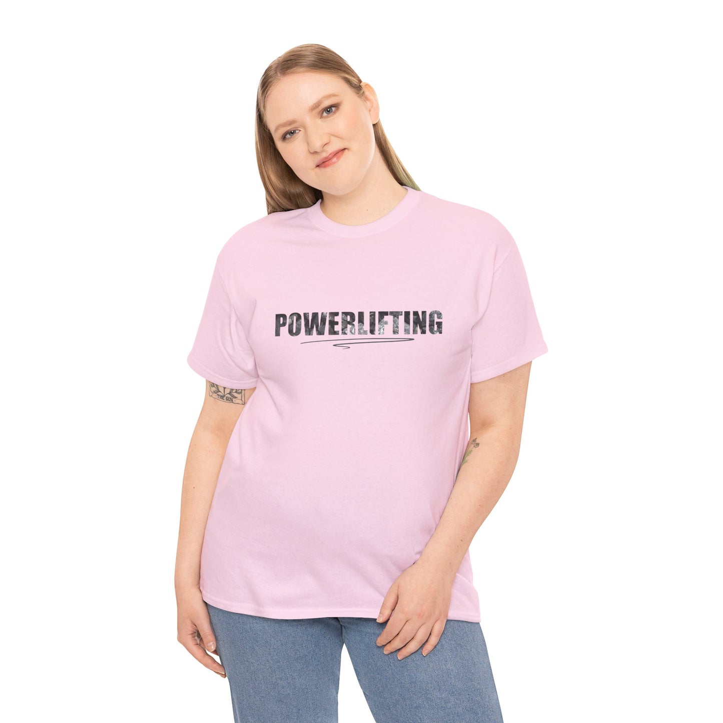 Powerlifting Unisex Heavy Cotton Tee