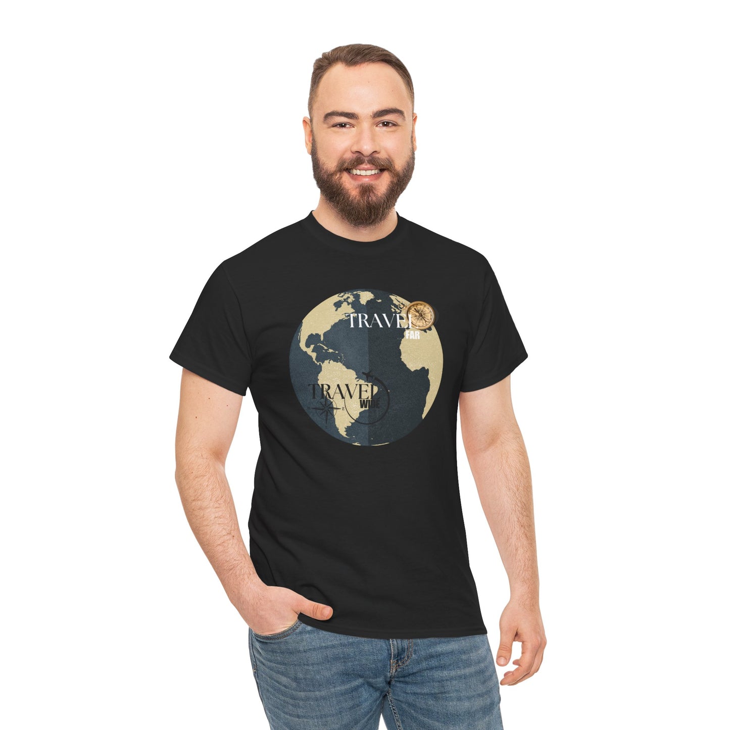 Travel Unisex Heavy Cotton Tee