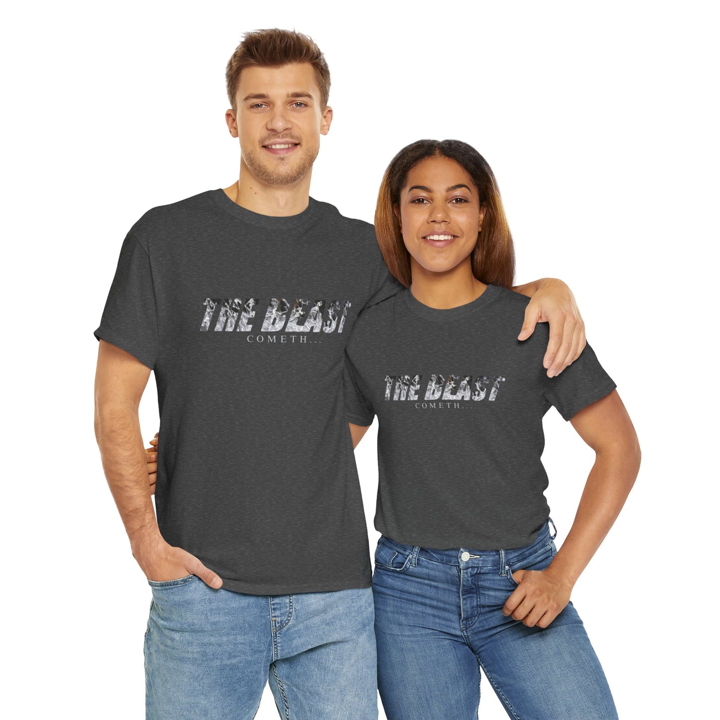 The beast cometh Unisex Heavy Cotton Tee