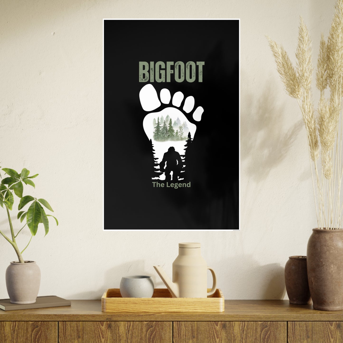 BIGFOOT The Legend / Photo Art Paper Posters