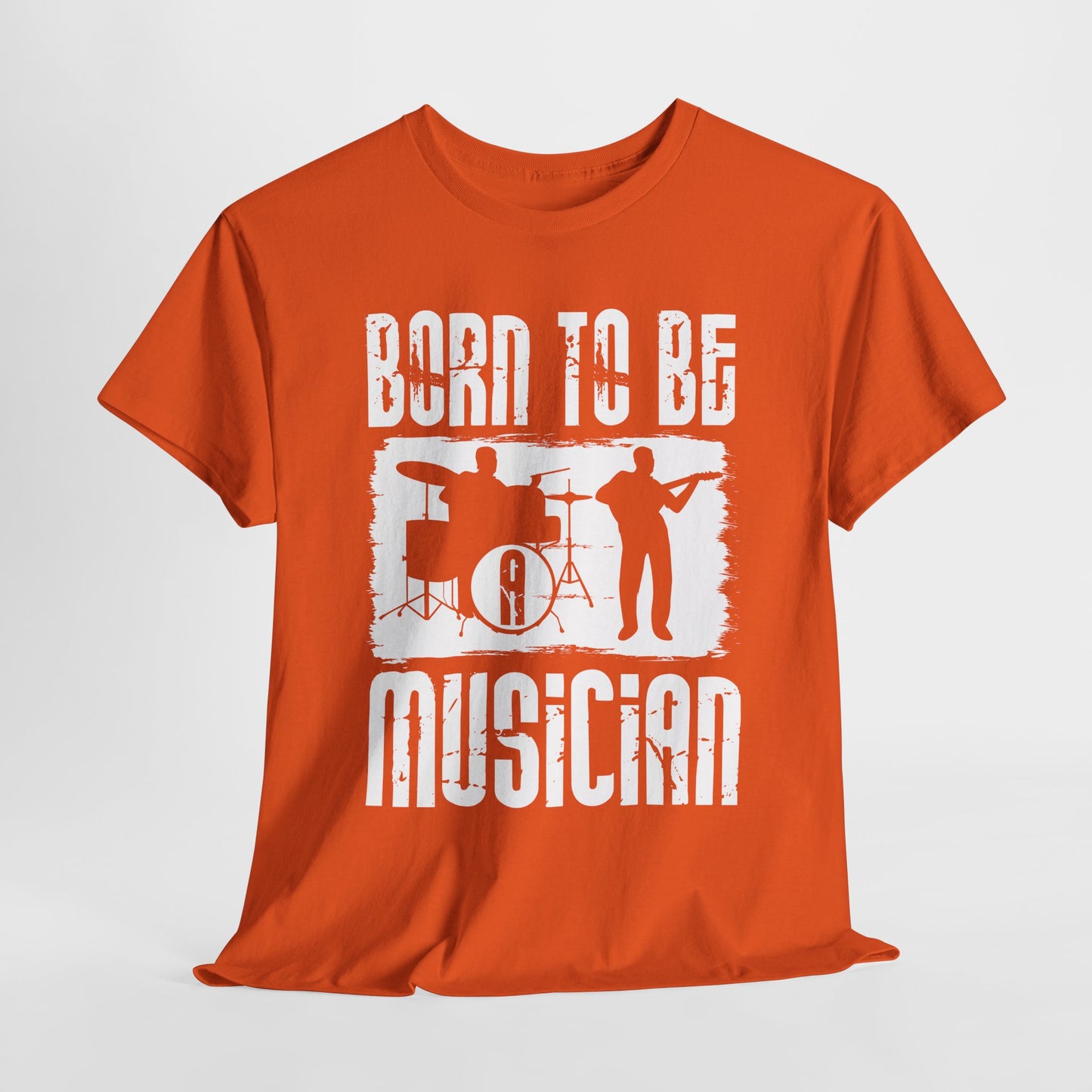 Born to be a Musician Unisex Heavy Cotton Tee